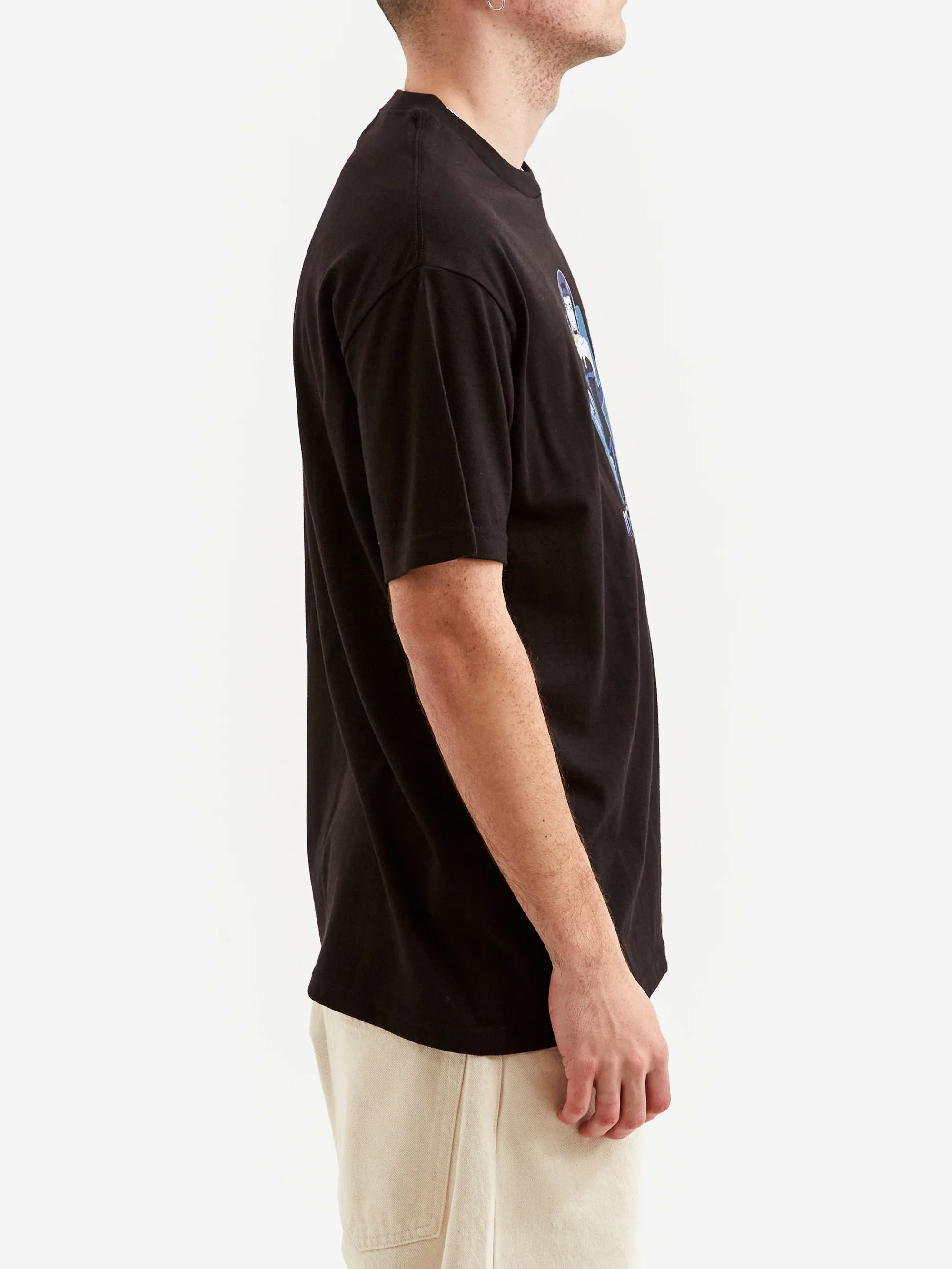 Flagstuff x Cowboy Bebop “FAYE-01" Tee - Black - Image 4