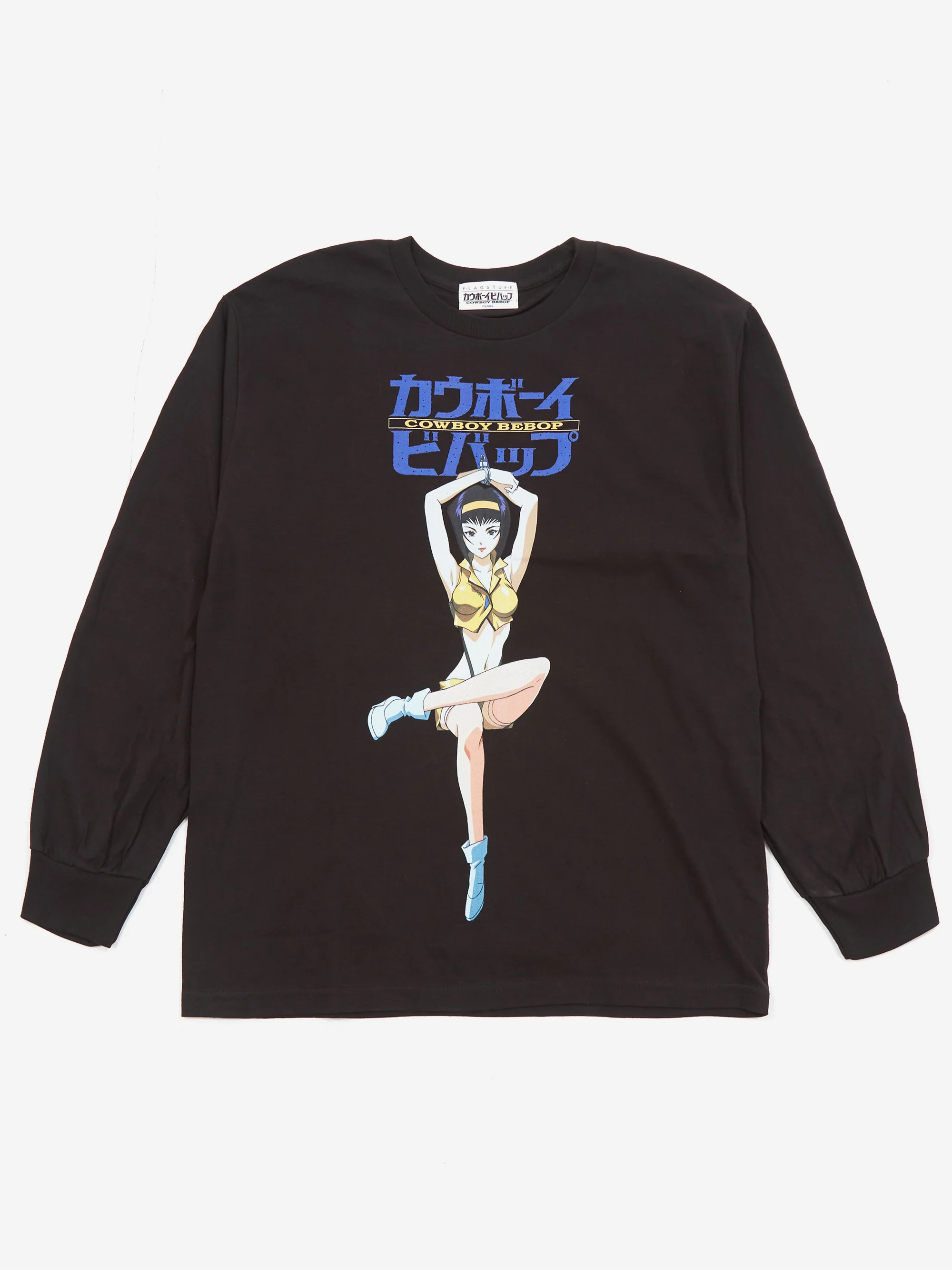 Flagstuff x Cowboy Bebop “FAYE" LS Tee - Black