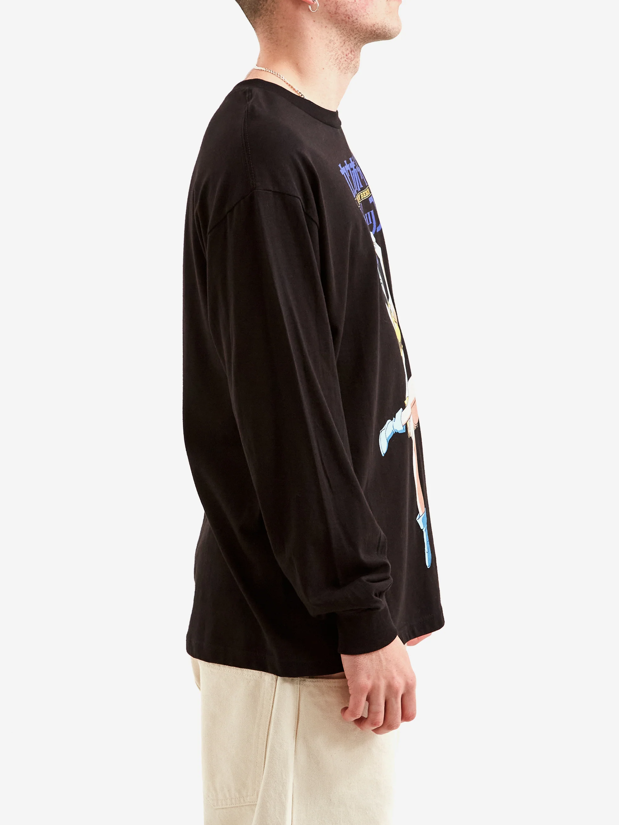 Flagstuff x Cowboy Bebop “FAYE" LS Tee - Black - Image 5