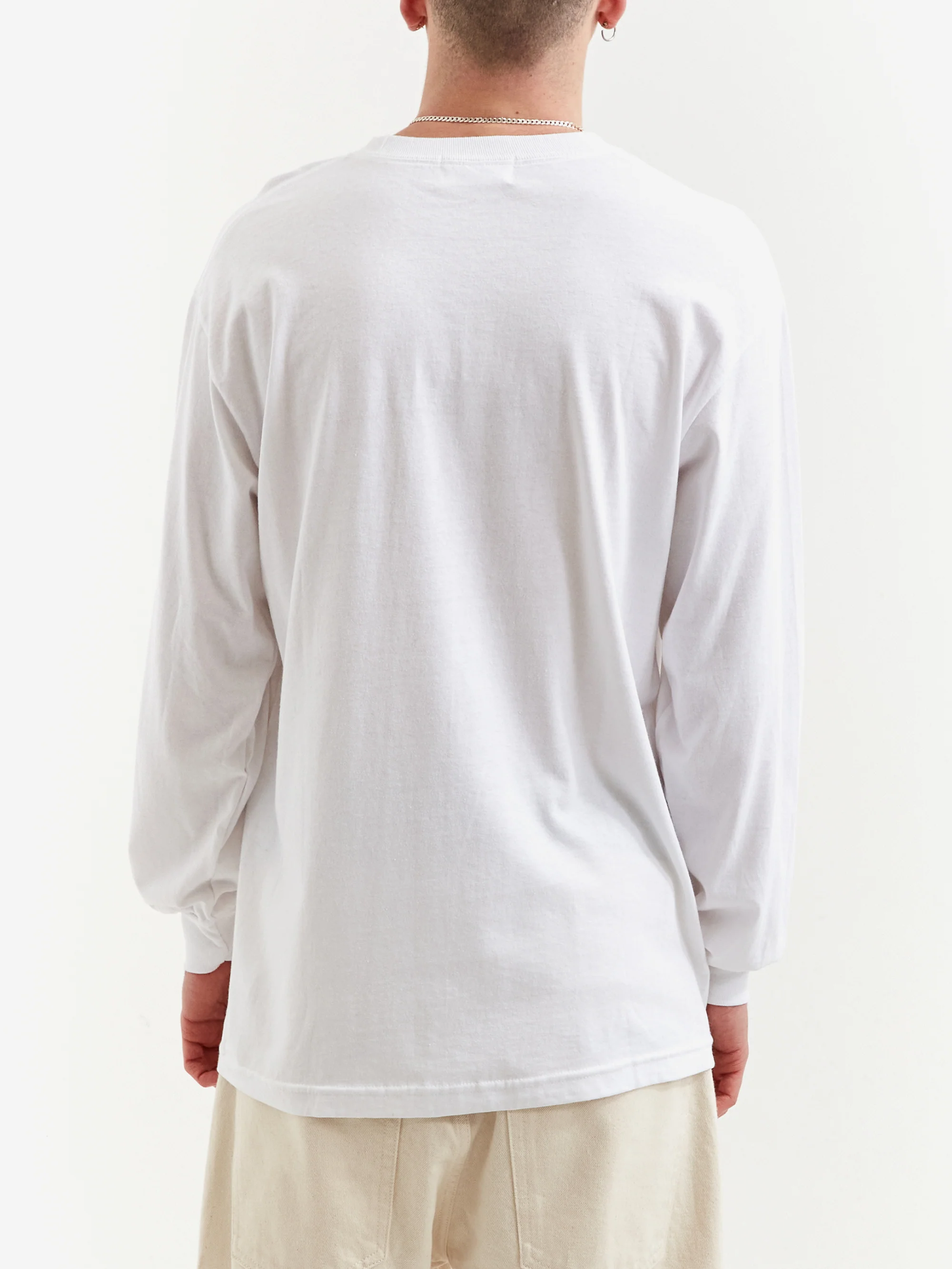 Flagstuff x Cowboy Bebop “FAYE" LS Tee - White - Image 5