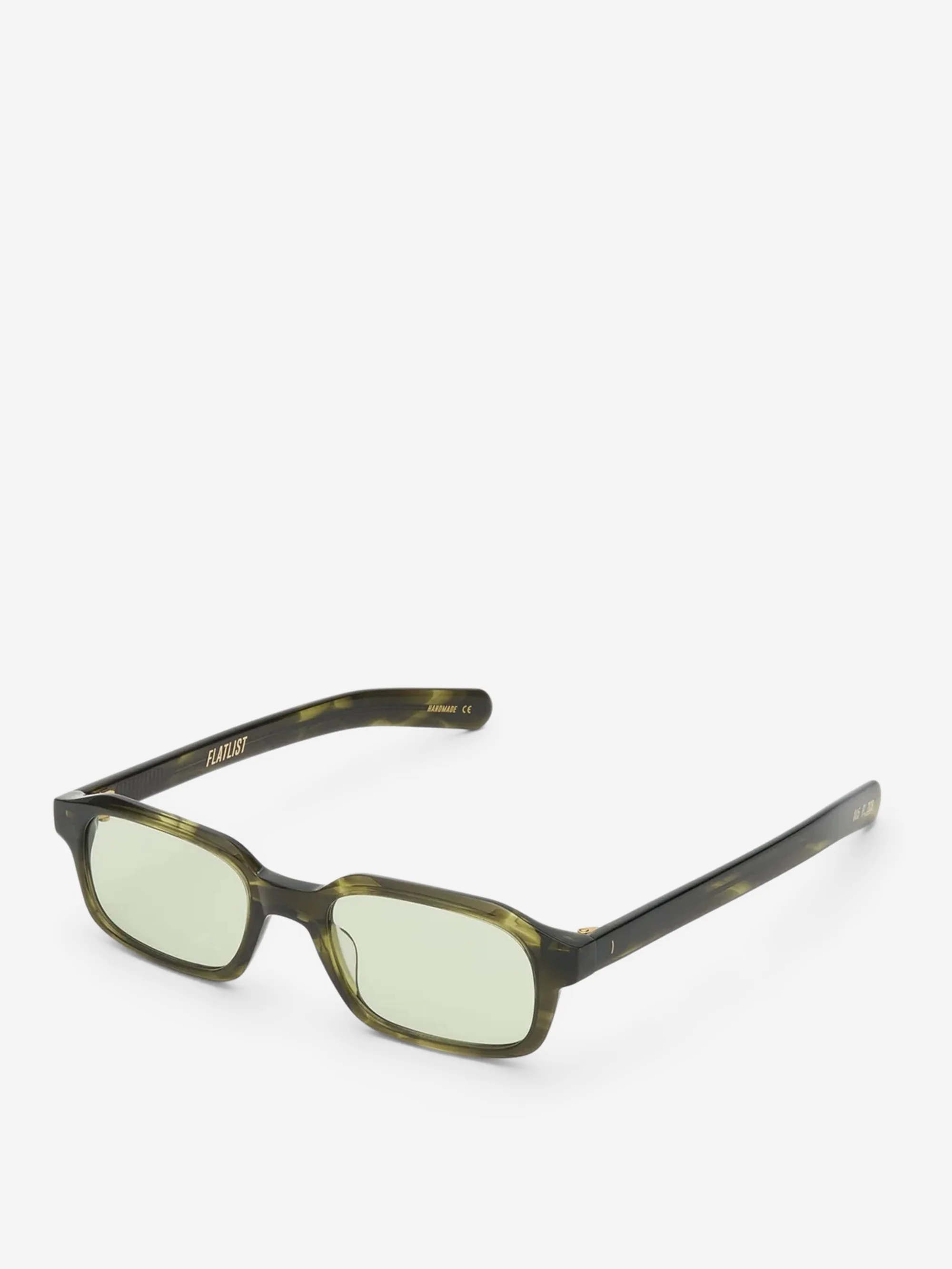 FLATLIST Eyewear Hanky - Olive Horn / Chill Out Green Lens - Image 2