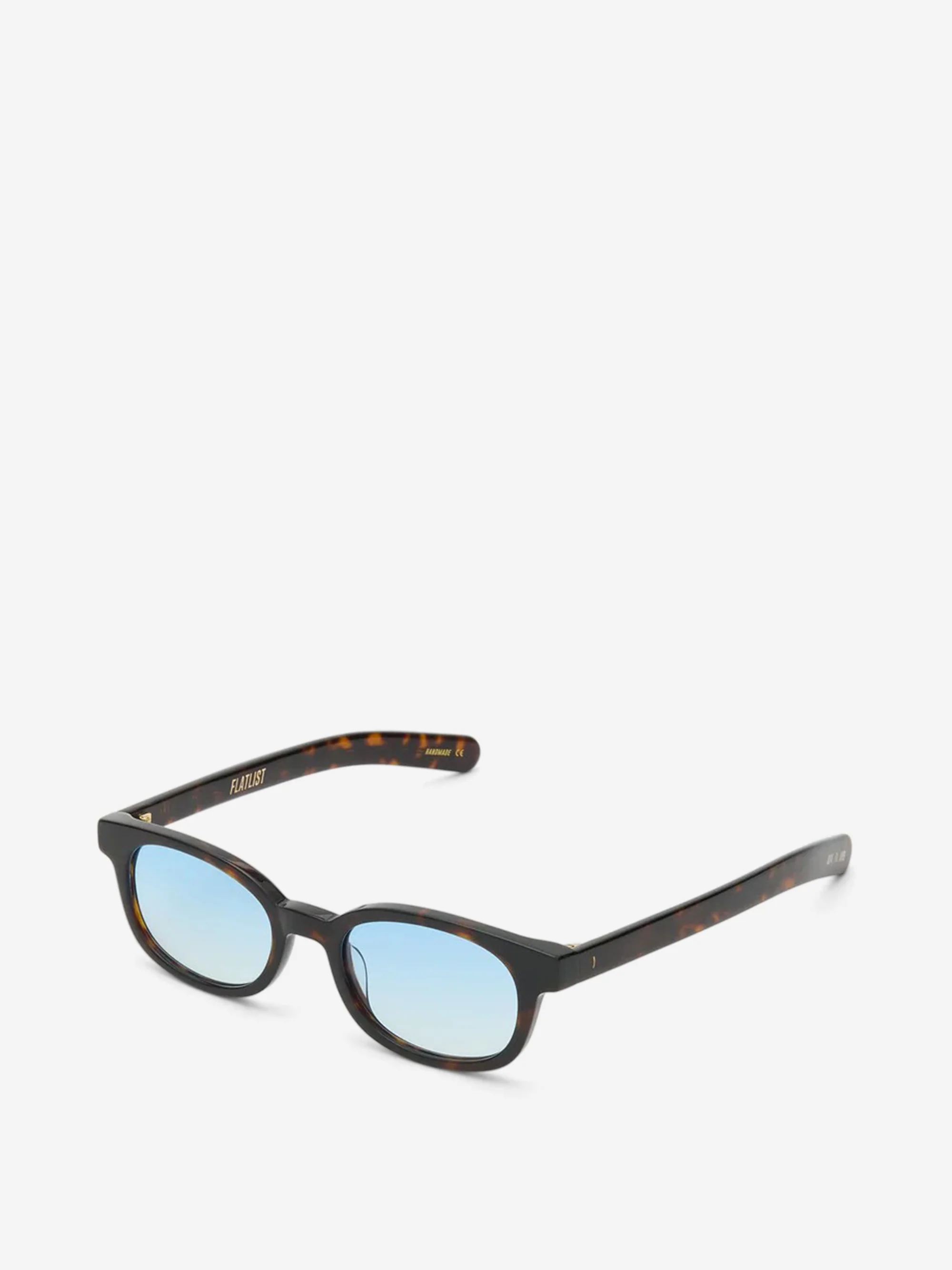 FLATLIST Eyewear Le Bucheron - Dark Tortoise / Light Blue Lens - Image 2