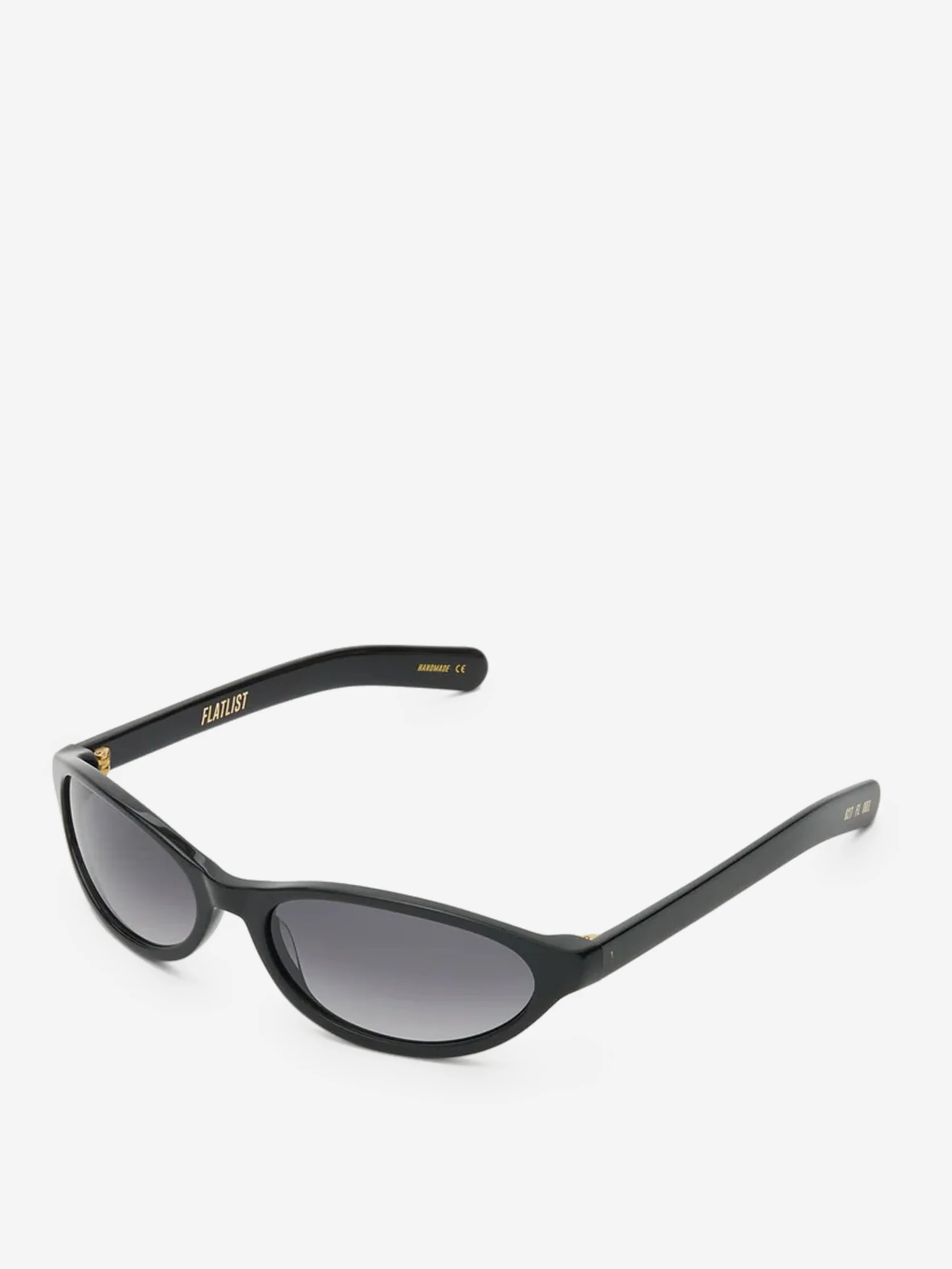 FLATLIST Eyewear Olympia - Solid Black / Solid Black Lens - Image 2