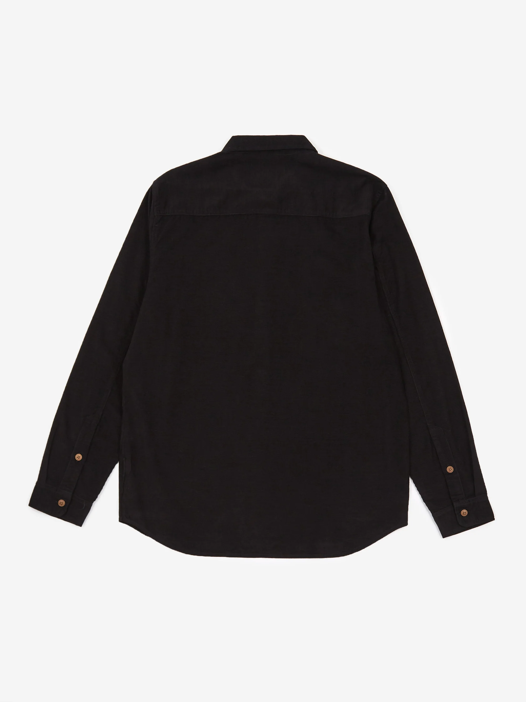 Folk Baby Cord Longsleeve Shirt - Black Micro Check - Image 4