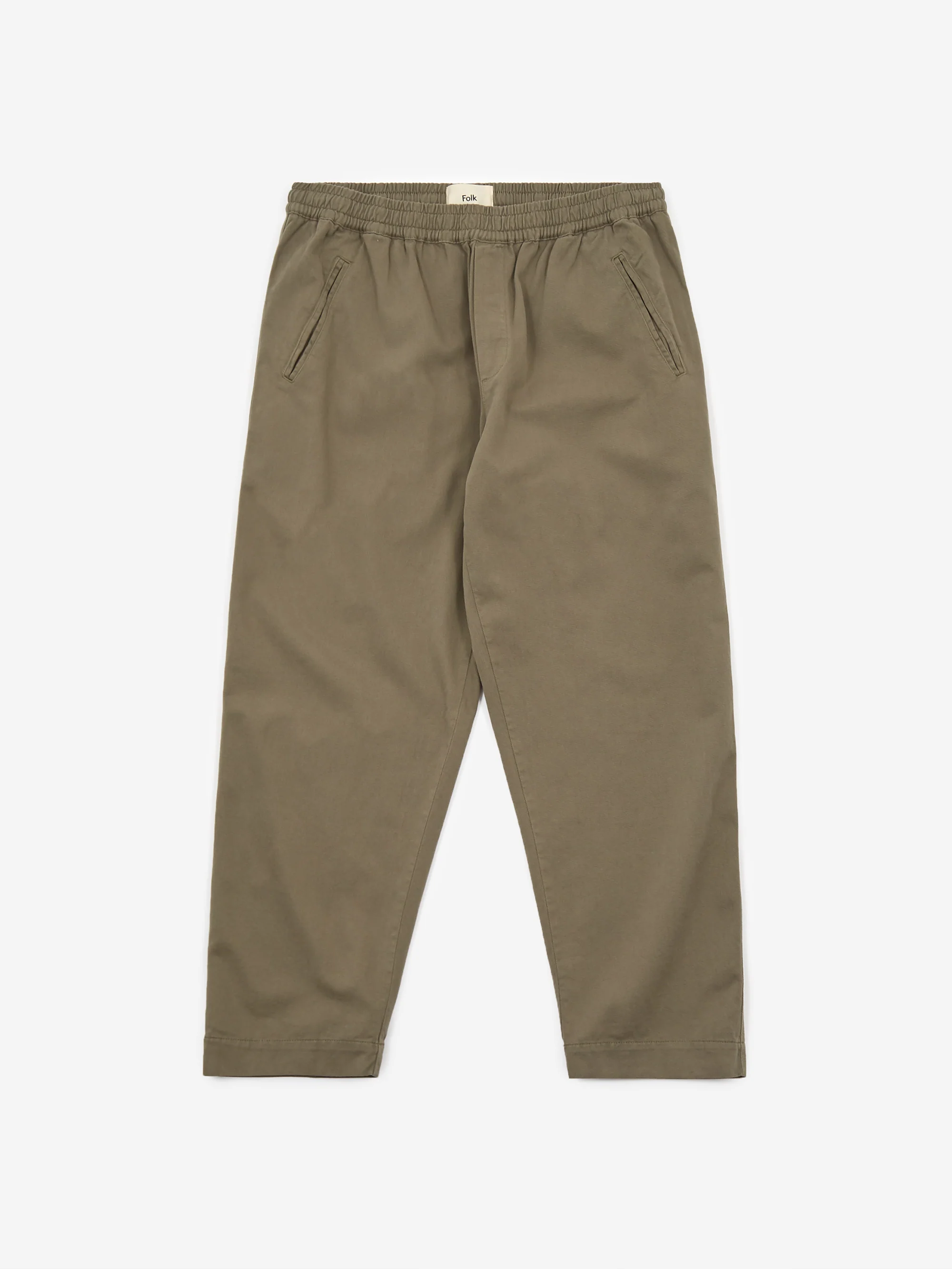 Folk Drawcord Assembly Pant - Mineral Green - Image 2