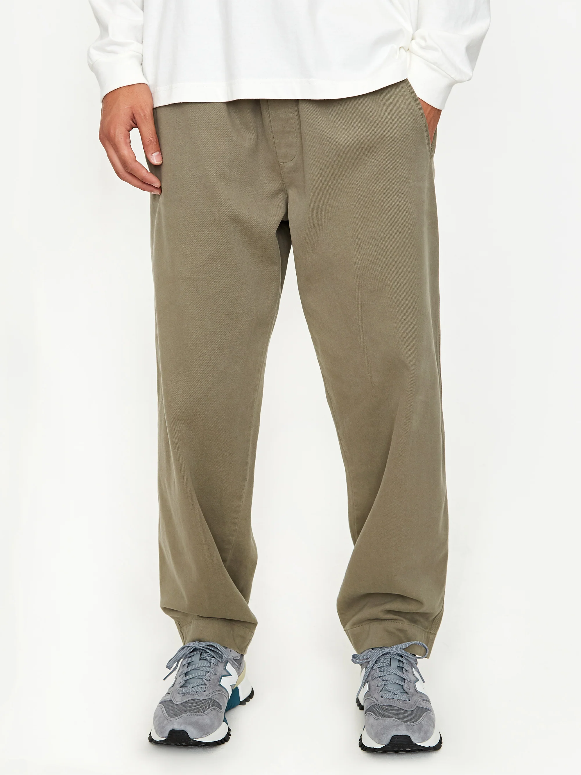 Folk Drawcord Assembly Pant - Mineral Green - Image 6