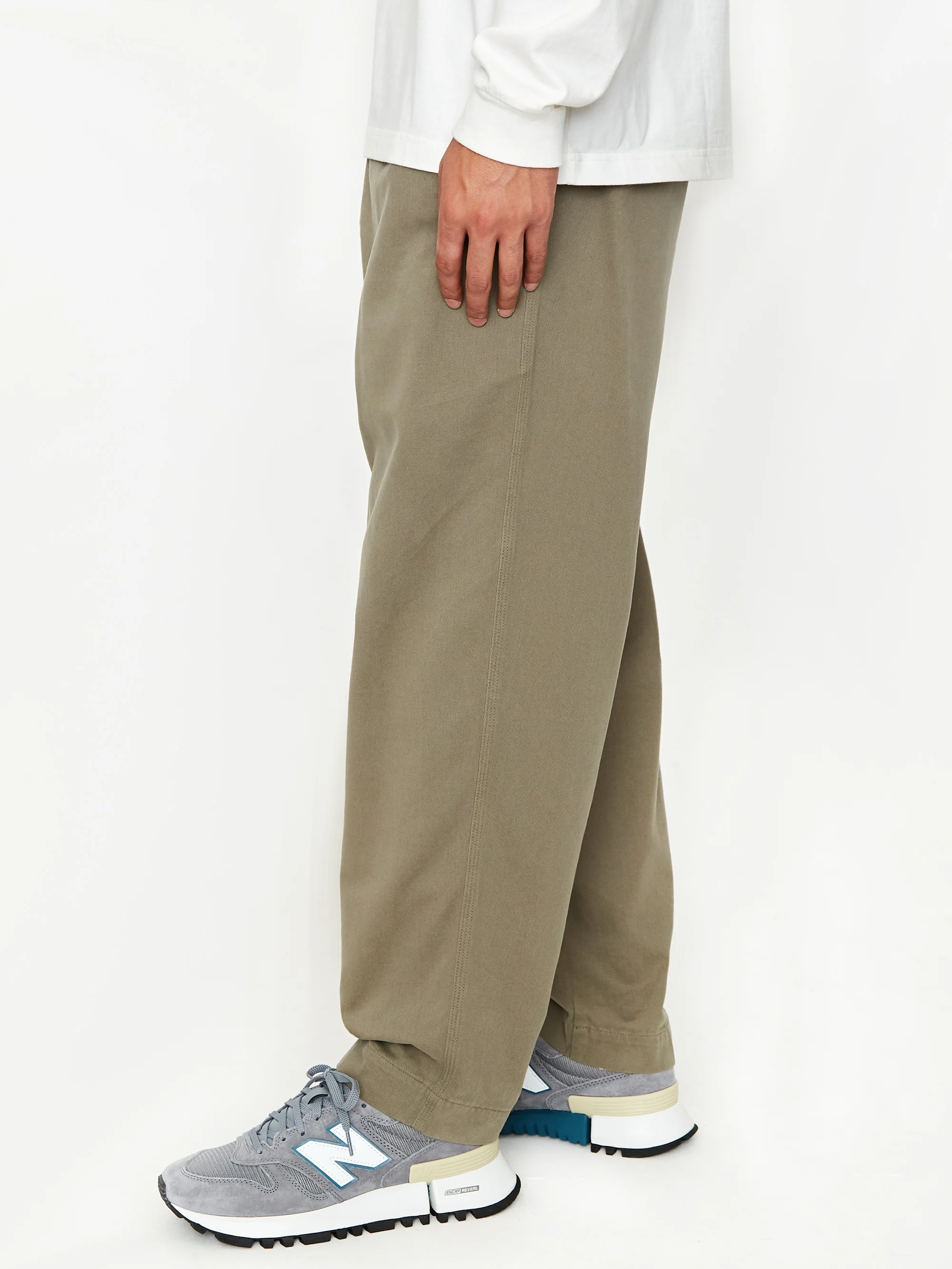 Folk Drawcord Assembly Pant - Mineral Green - Image 8