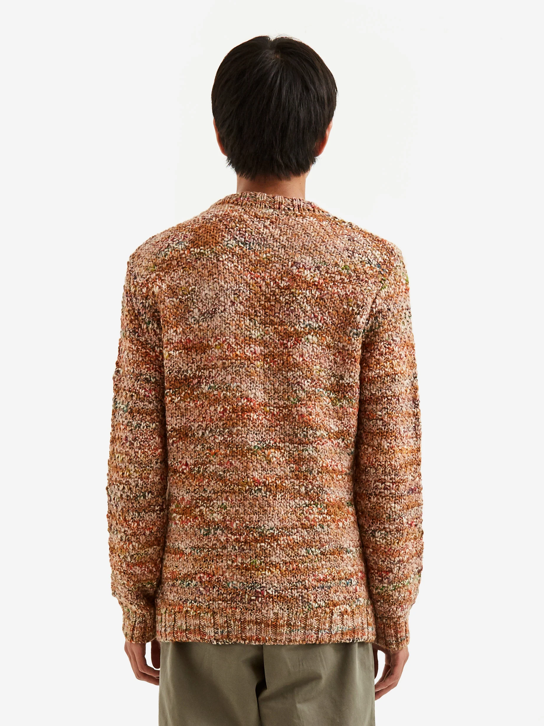 Folk Mixed Yarn Crew - Copper Mix - Image 7