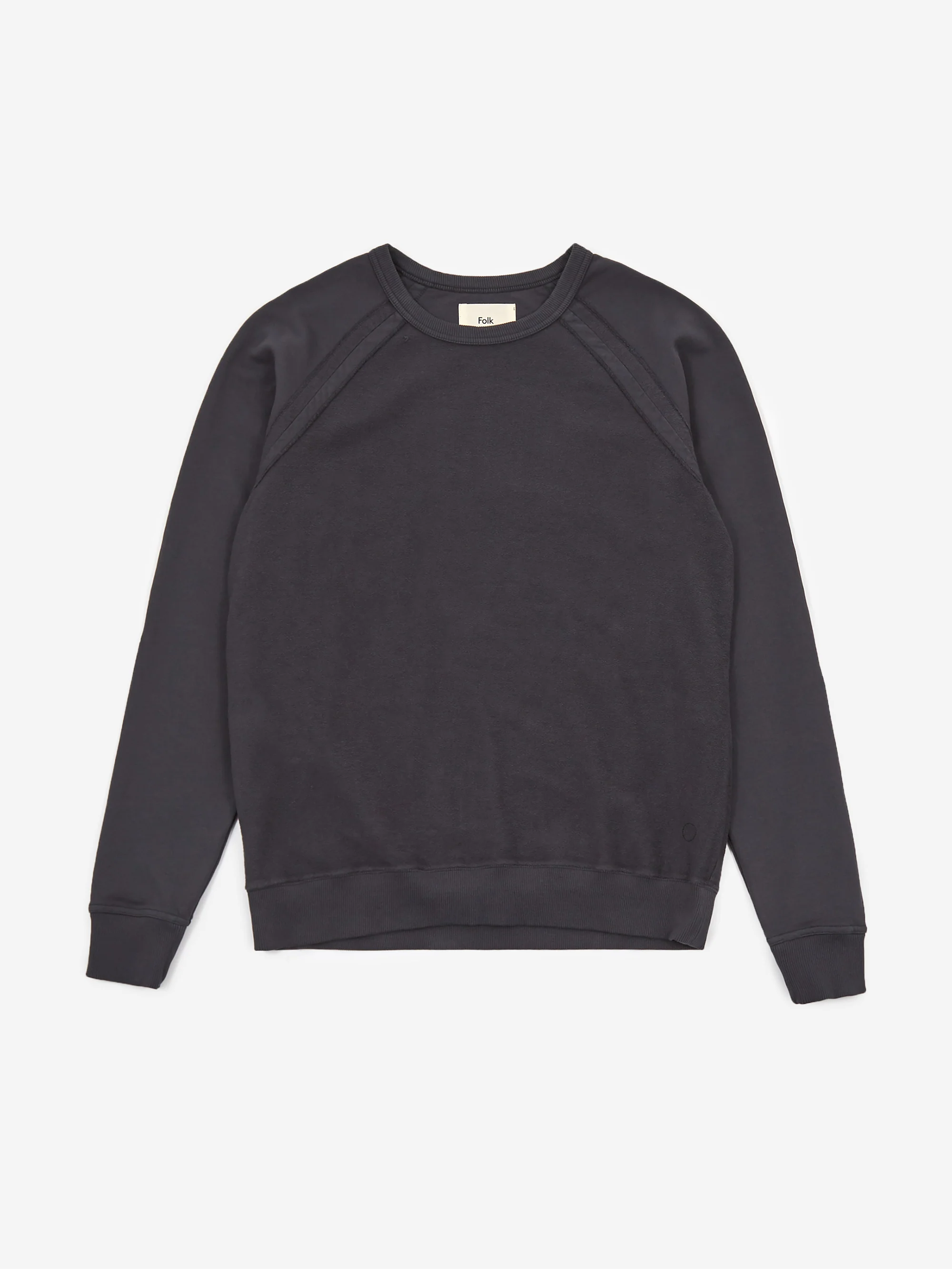 Folk Reworked Rivet Sweatshirt - Slate