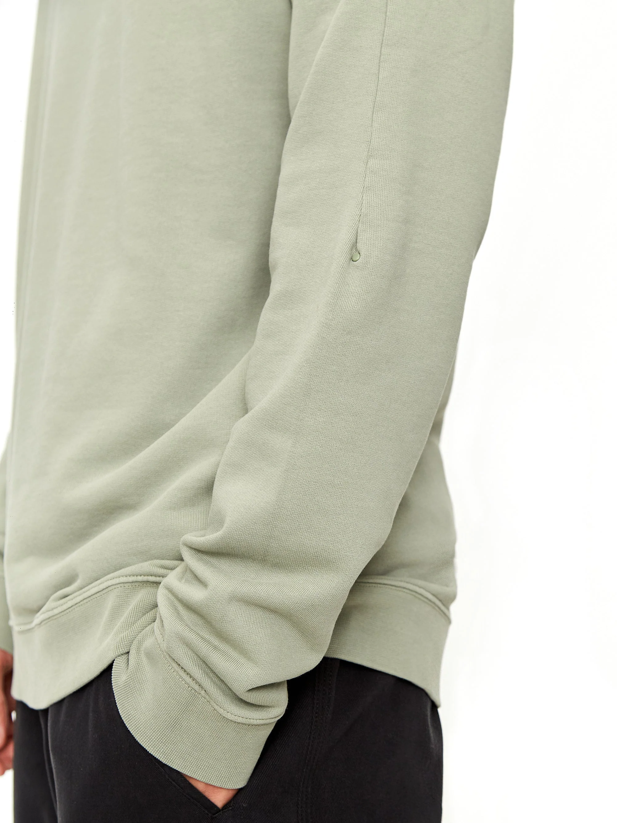 Folk Rivet Sweatshirt - Mineral Green - Image 8