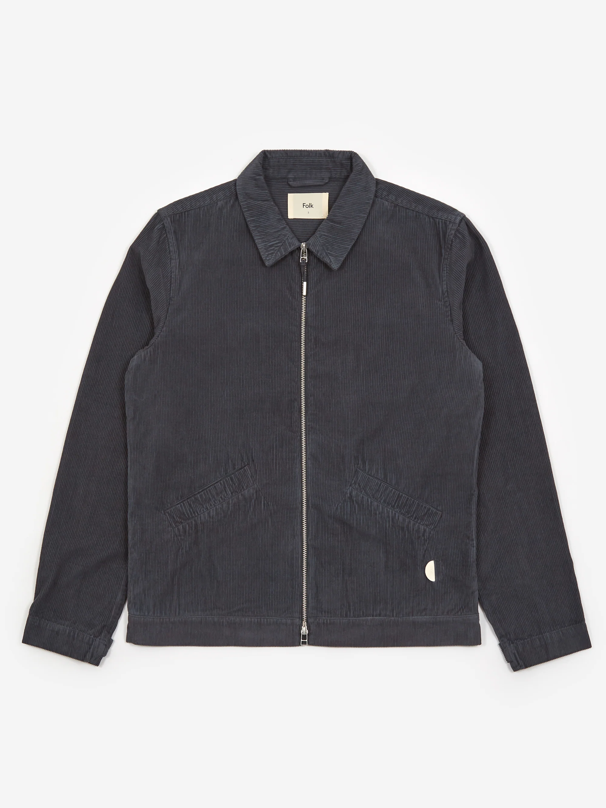 Folk Signal Blouson - (Acid Wash) Blue Slate Cord