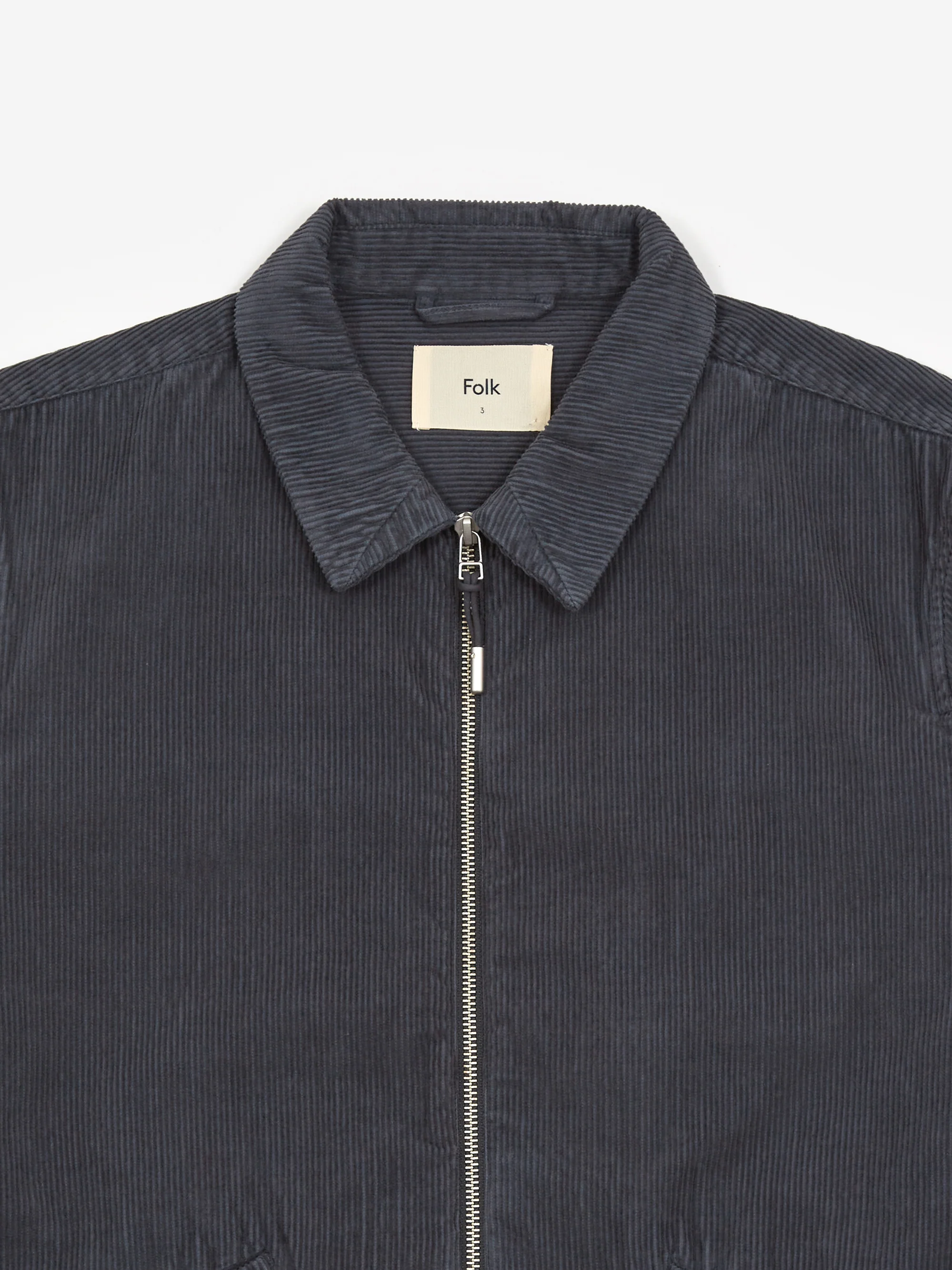Folk Signal Blouson - (Acid Wash) Blue Slate Cord - Image 3