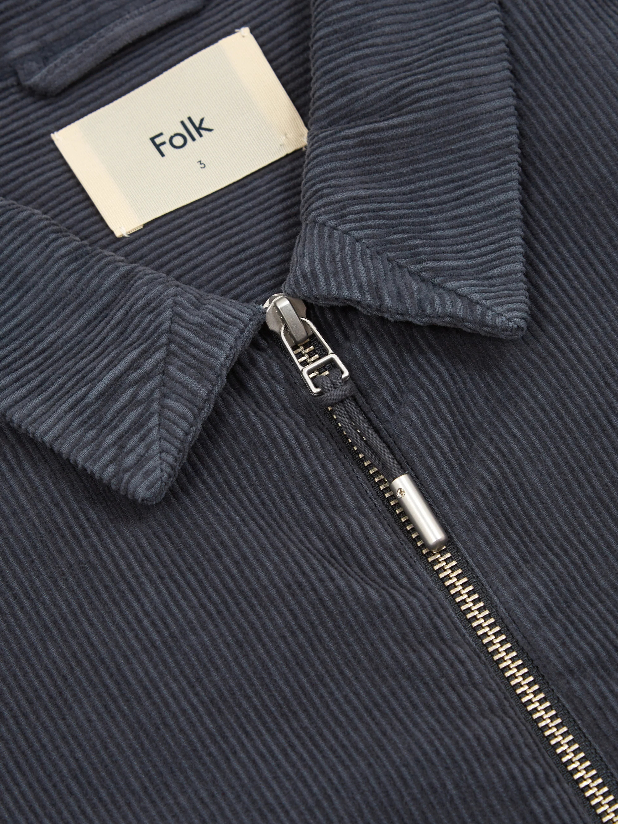 Folk Signal Blouson - (Acid Wash) Blue Slate Cord - Image 4