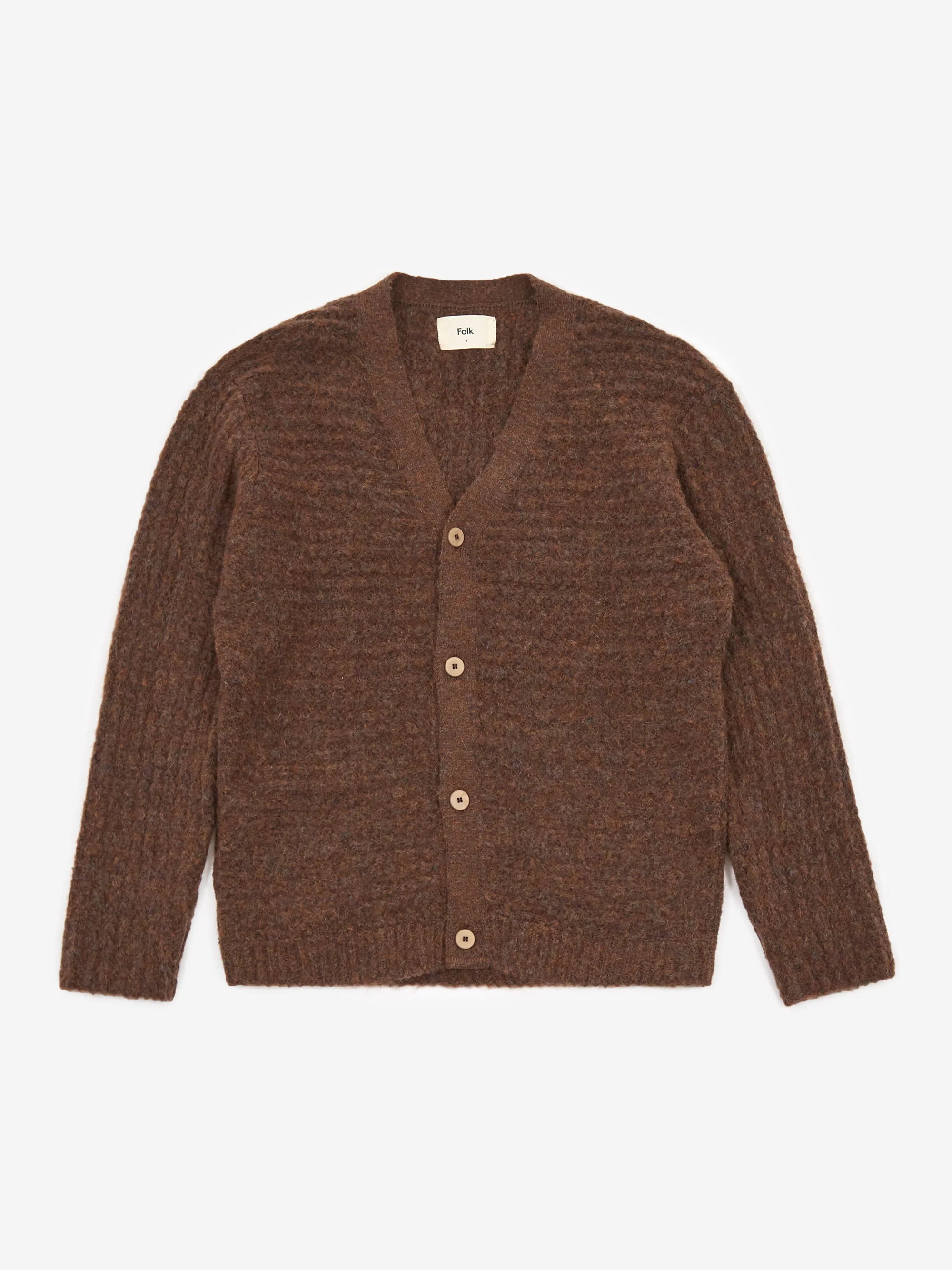Folk Signal Cardigan - Dark Multi