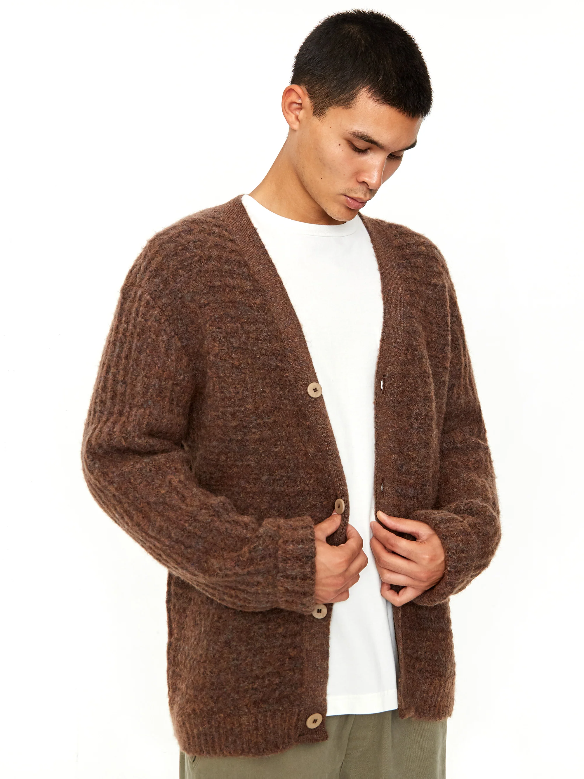 Folk Signal Cardigan - Dark Multi - Image 6