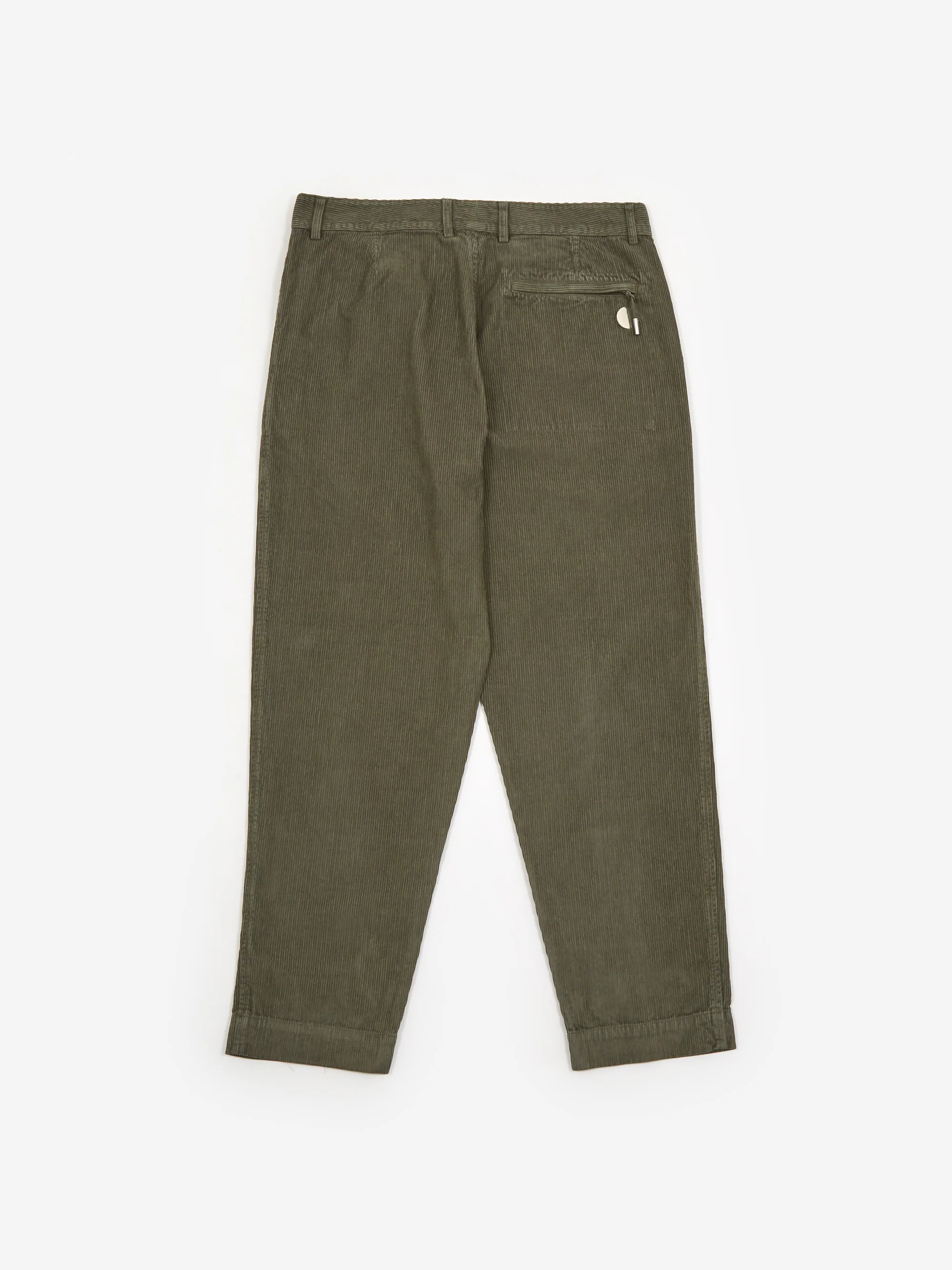 Folk Signal Pant - (Acid Wash) Olive Cord - Image 5