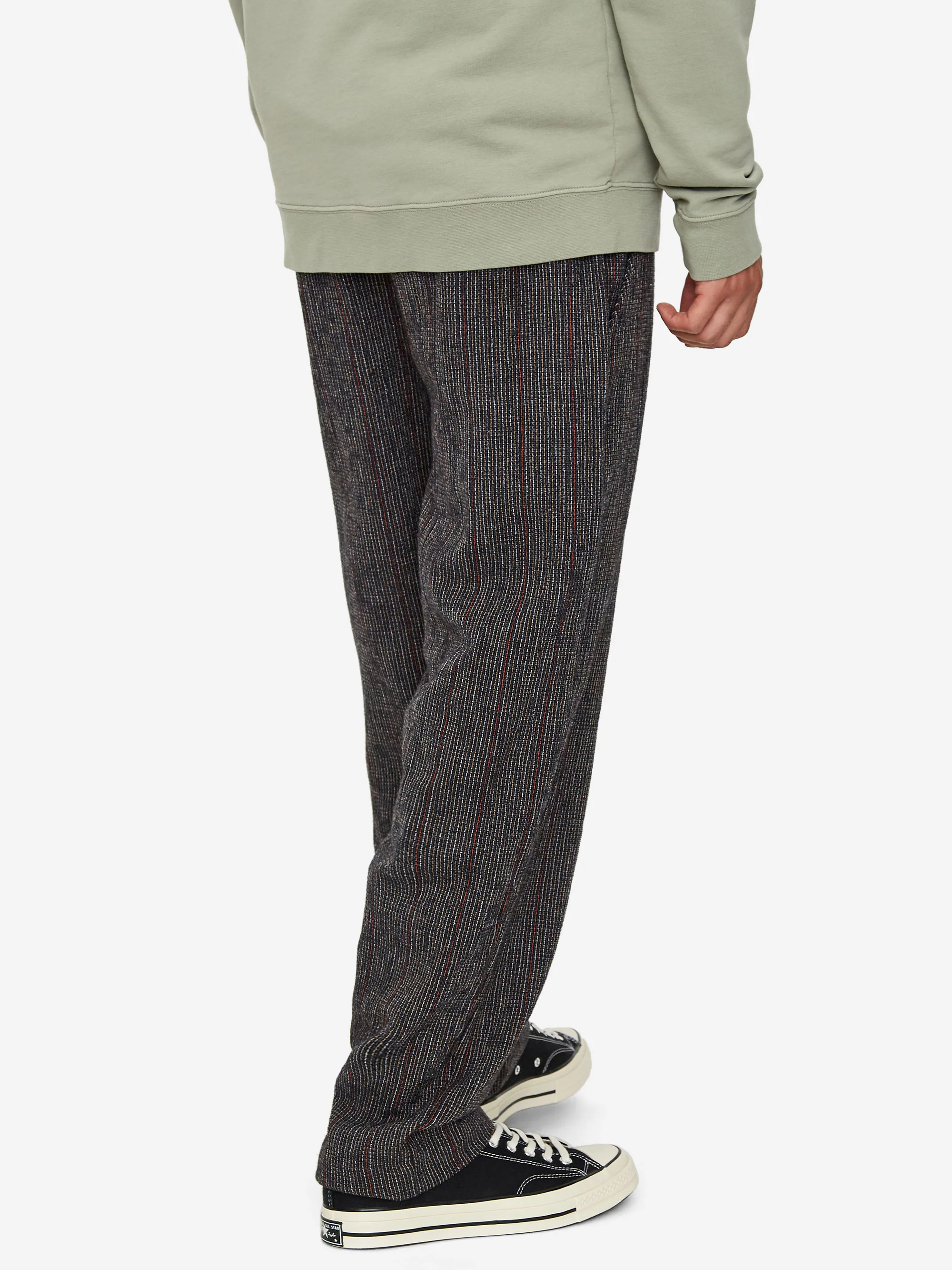Folk Signal Pant - Ink Multi Texture - Image 9