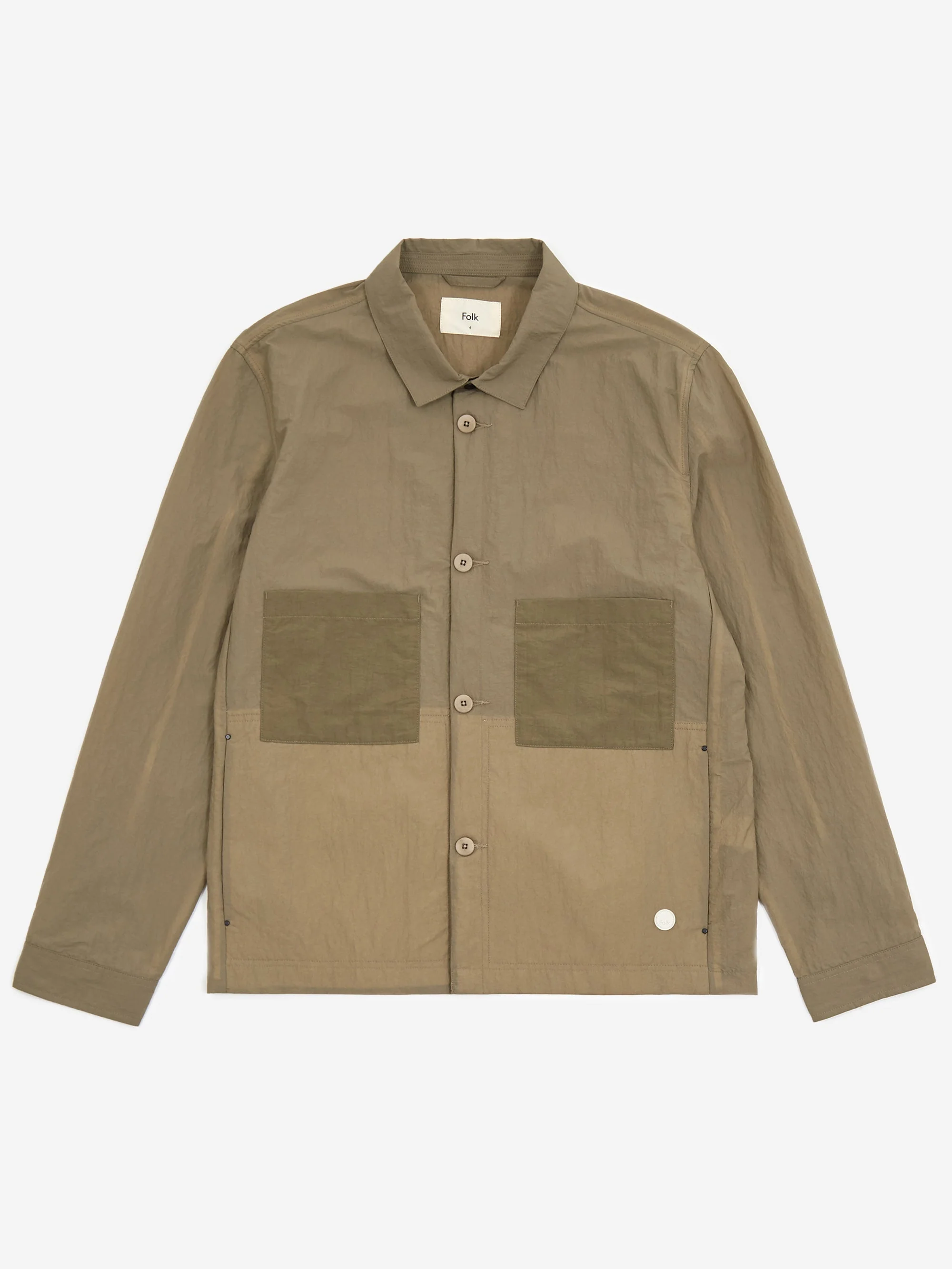 Folk Stack Jacket - Olive - Image 2