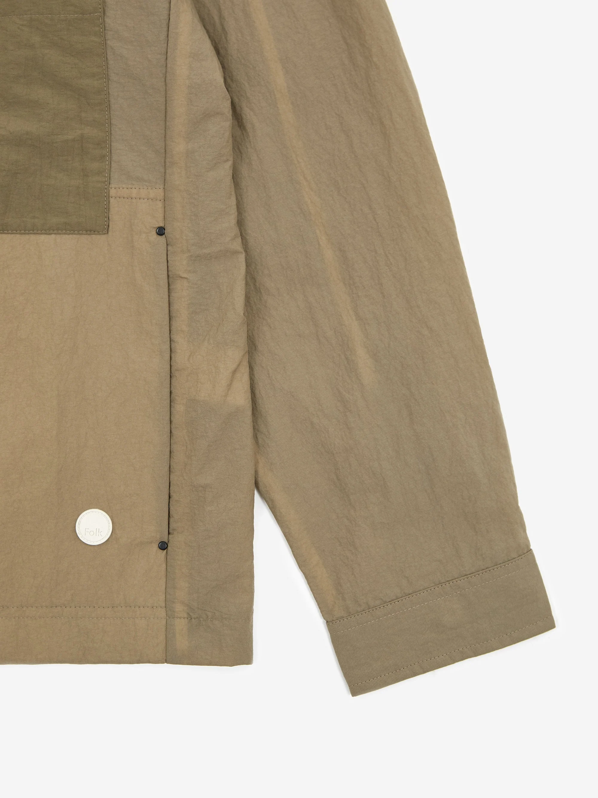 Folk Stack Jacket - Olive - Image 4