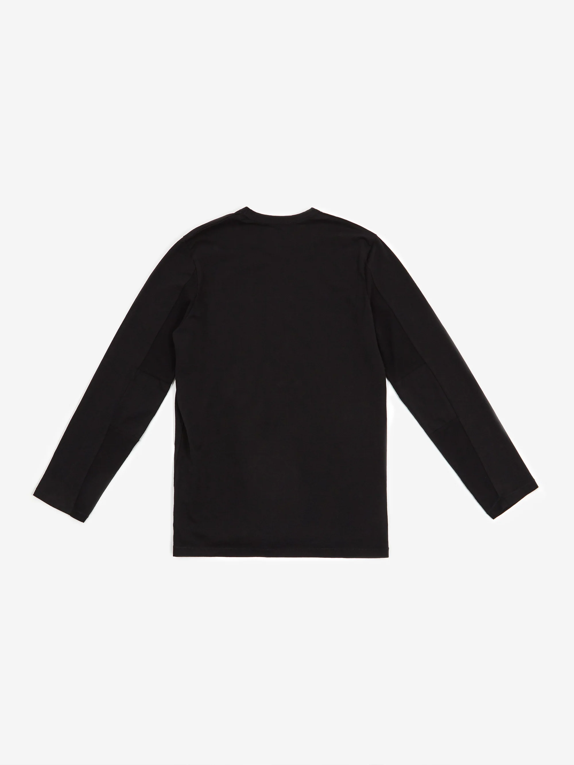 Folk Stack Longsleeve T-Shirt - Soft Black - Image 6