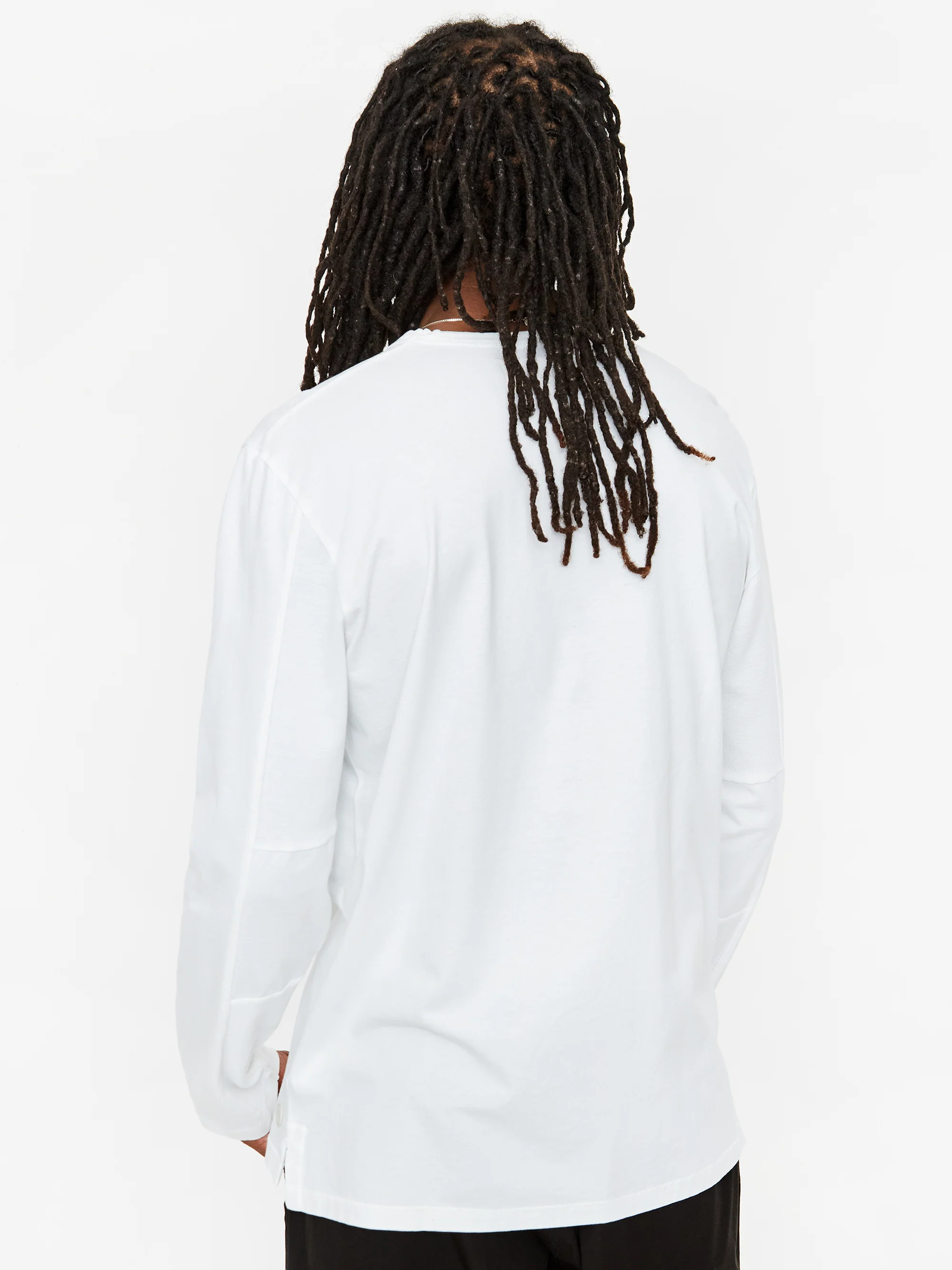 Folk Stack Longsleeve T-Shirt - White - Image 11