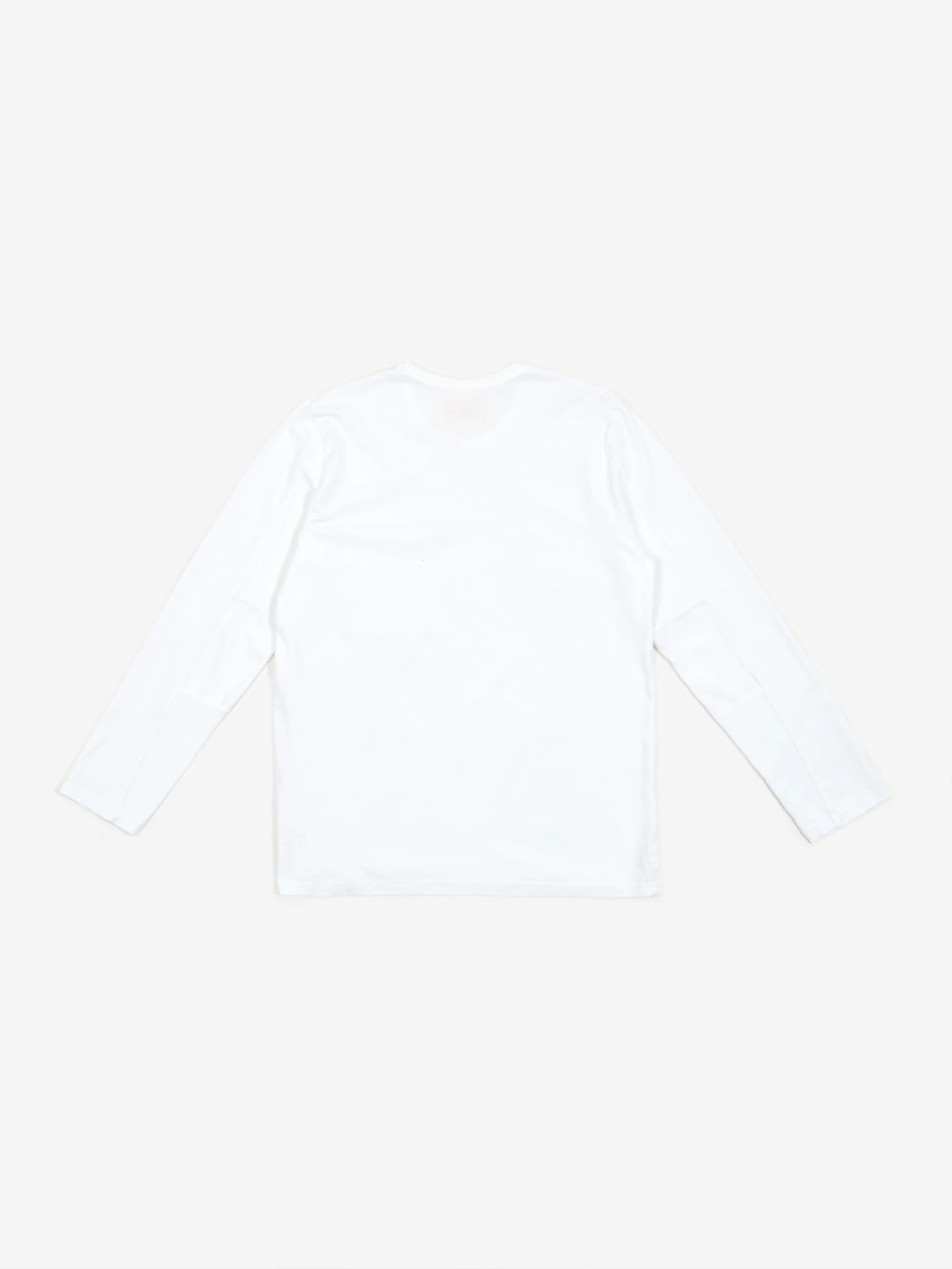 Folk Stack Longsleeve T-Shirt - White - Image 7