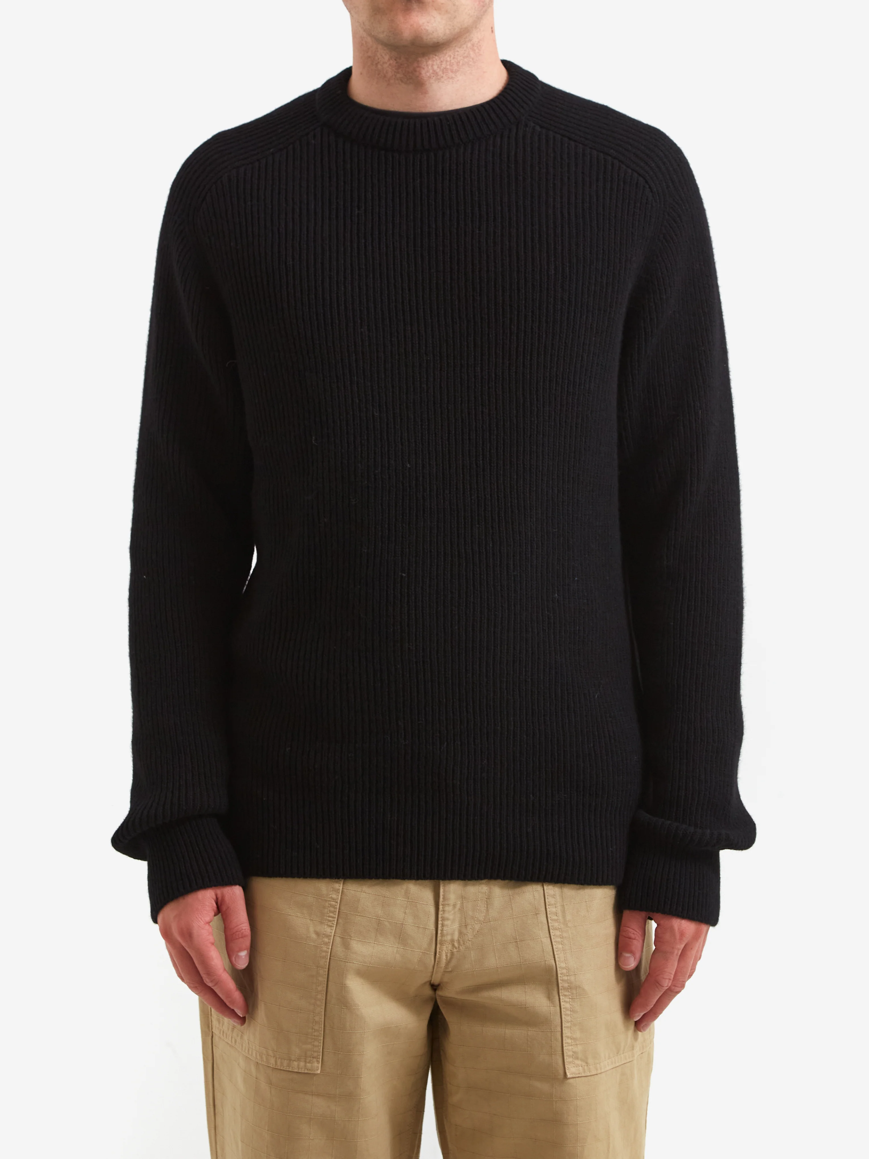 Foret Cone Rib Knit - Black - Image 2