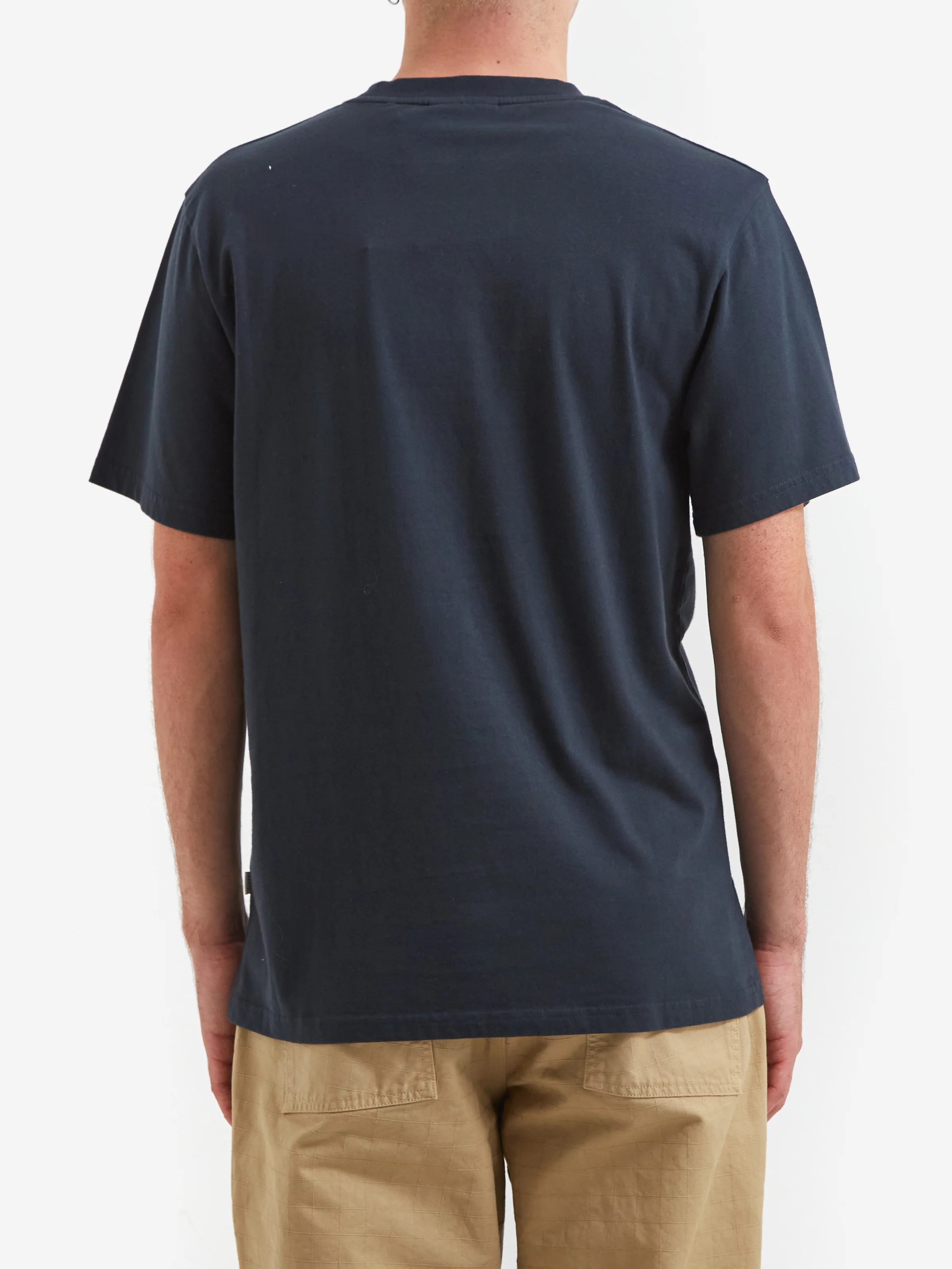 Foret Flower T-Shirt - Navy - Image 6