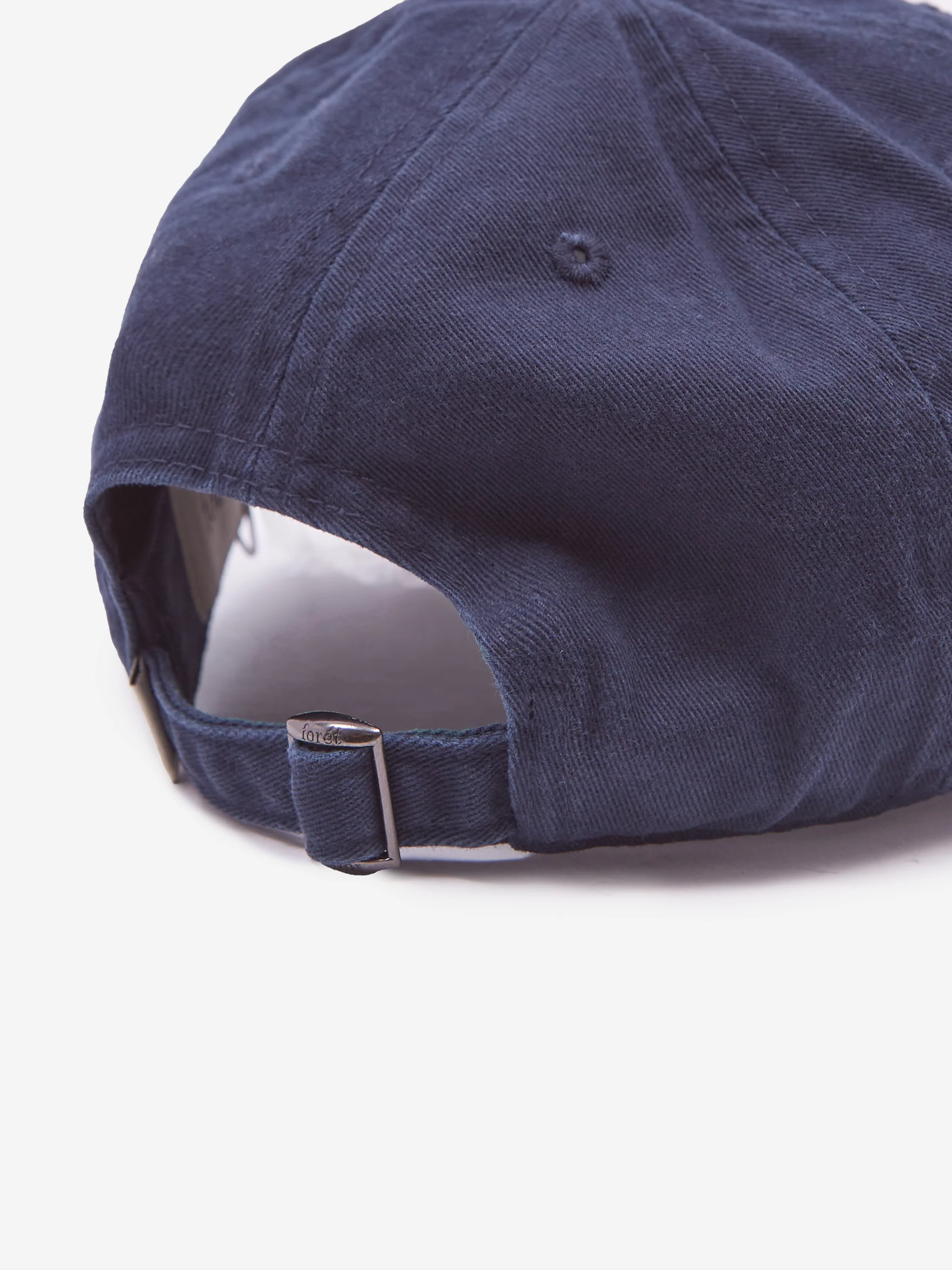 Foret Flower Washed Cap - Navy - Image 4
