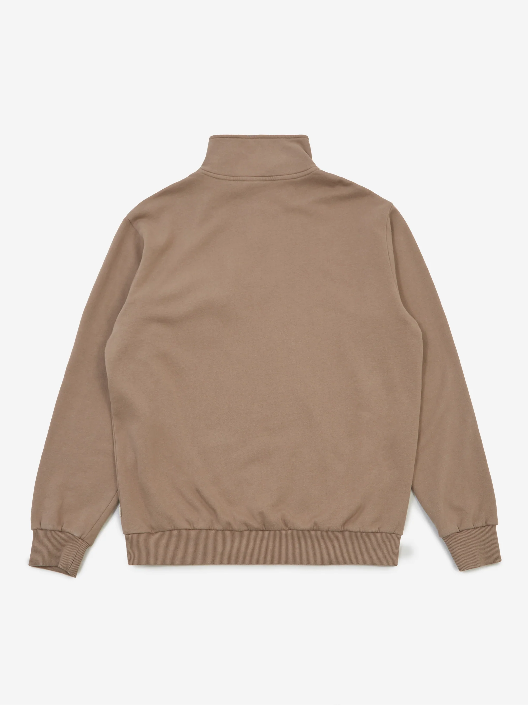 Foret Log Half Zip Sweatshirt - Taupe - Image 4