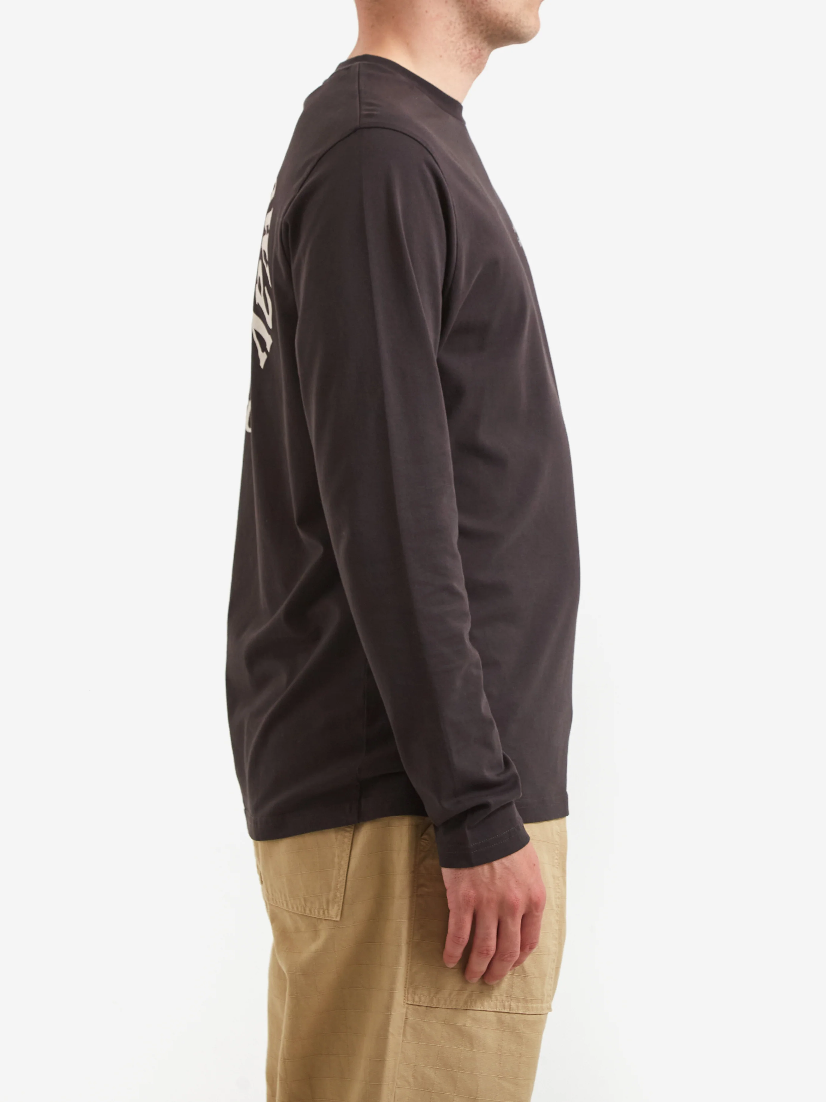 Foret Turn Longsleeve - Washed Black - Image 5