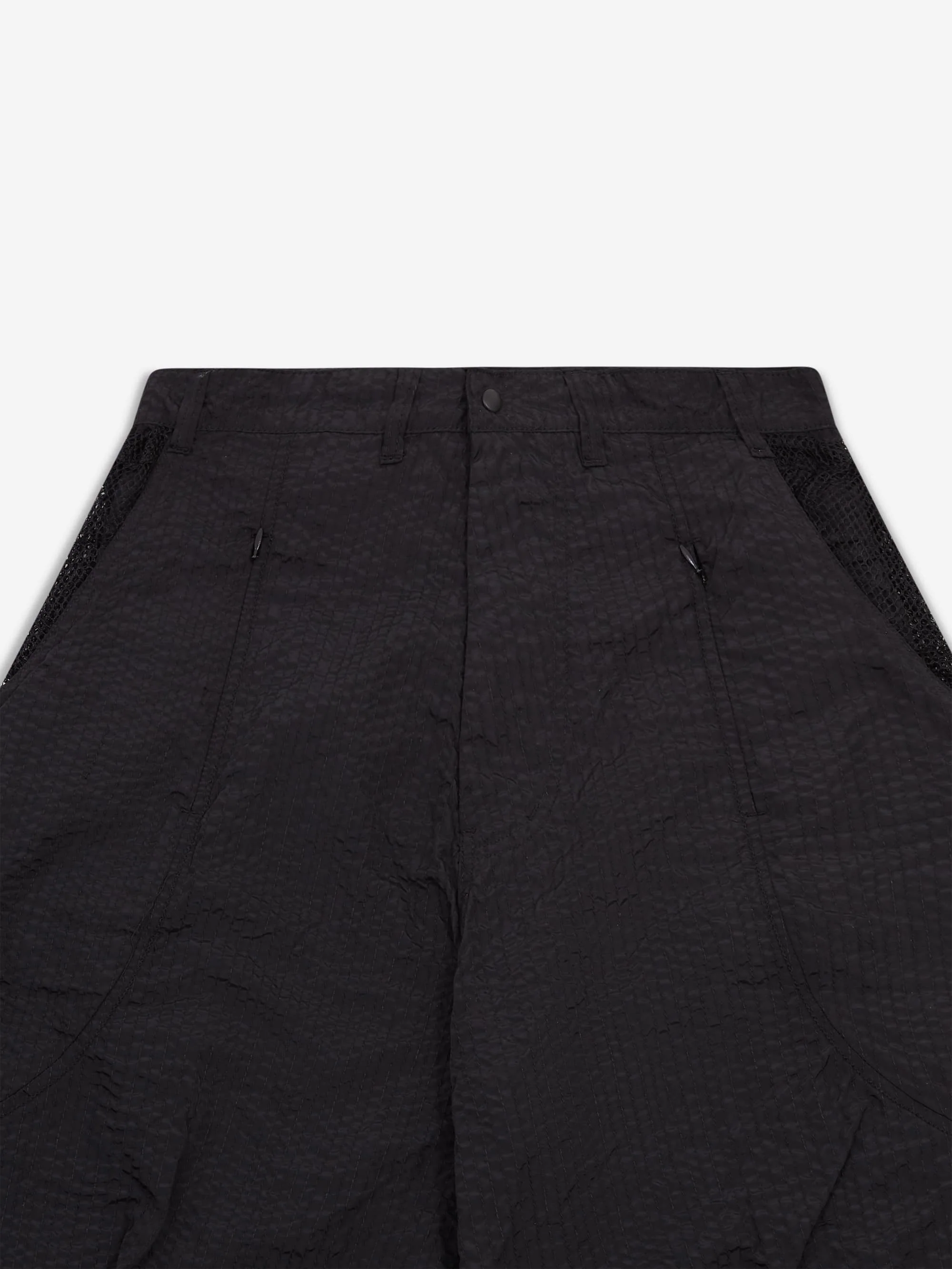 Fortune W.W.D Mesh Pocket Shorts - Black - Image 2