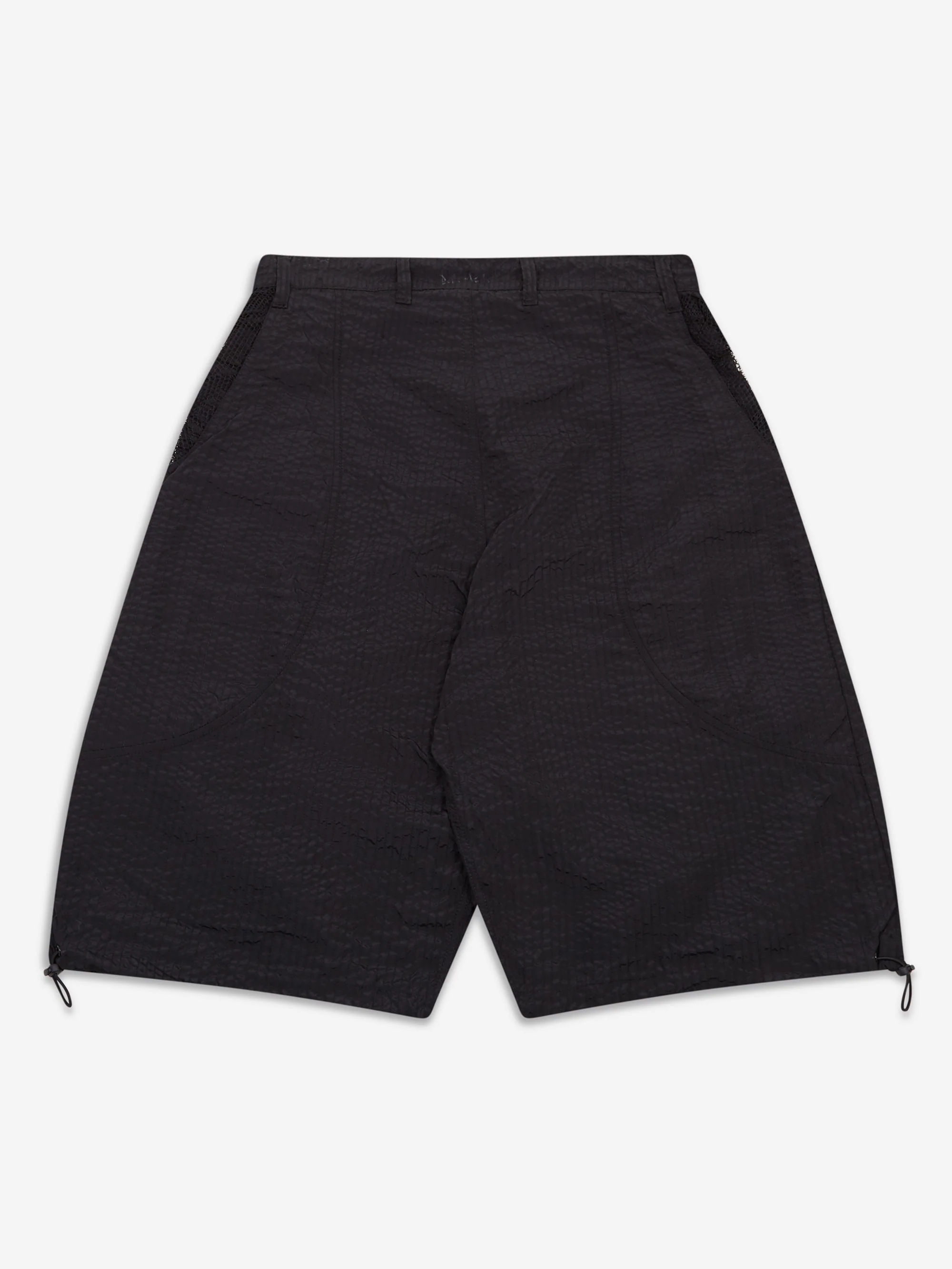 Fortune W.W.D Mesh Pocket Shorts - Black - Image 3