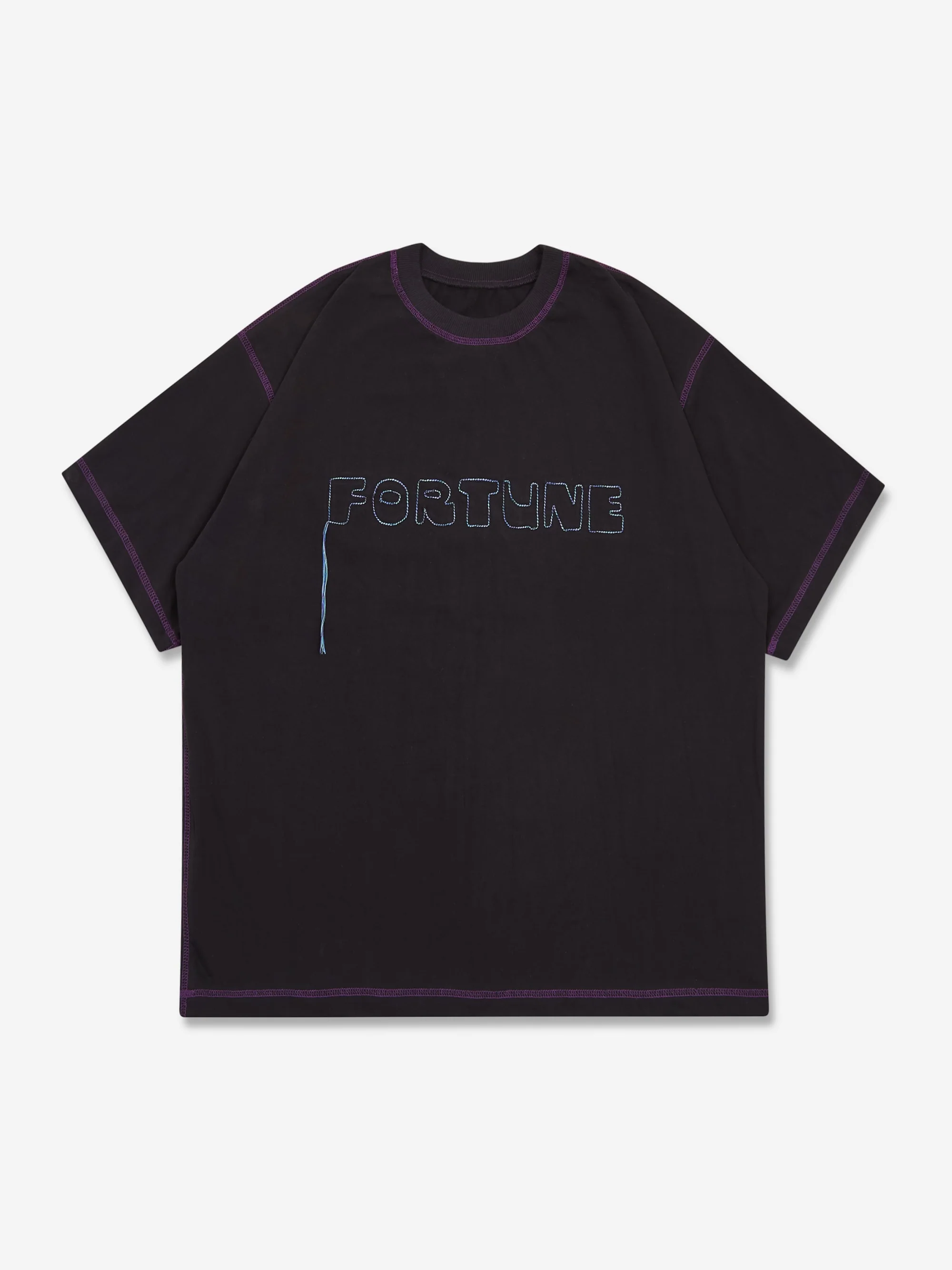 Fortune W.W.D Stitched Fortune Logo Tee - Black