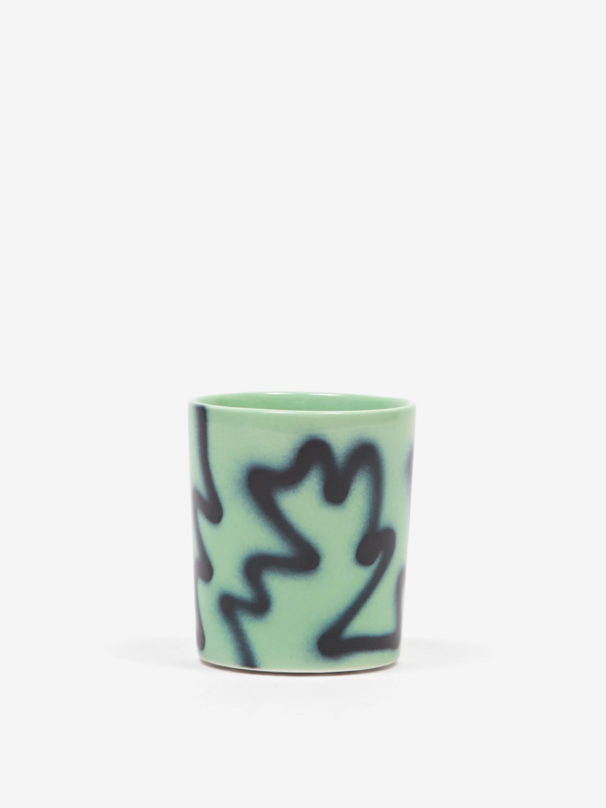 Frizbee Ceramics Bulle Cup - Green Pizza - Image 3