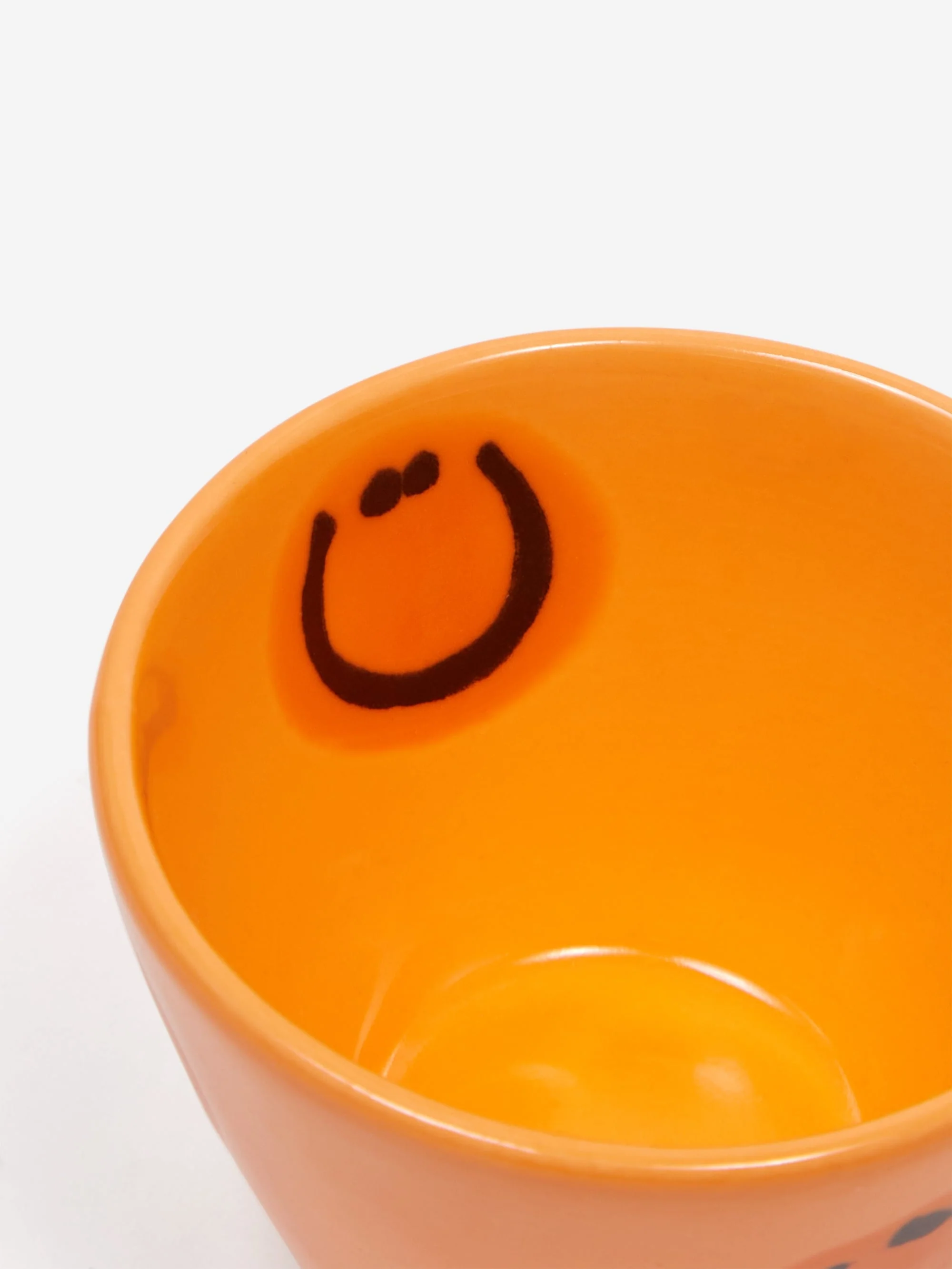 Frizbee Ceramics Super Cup - Orange Smile - Image 2