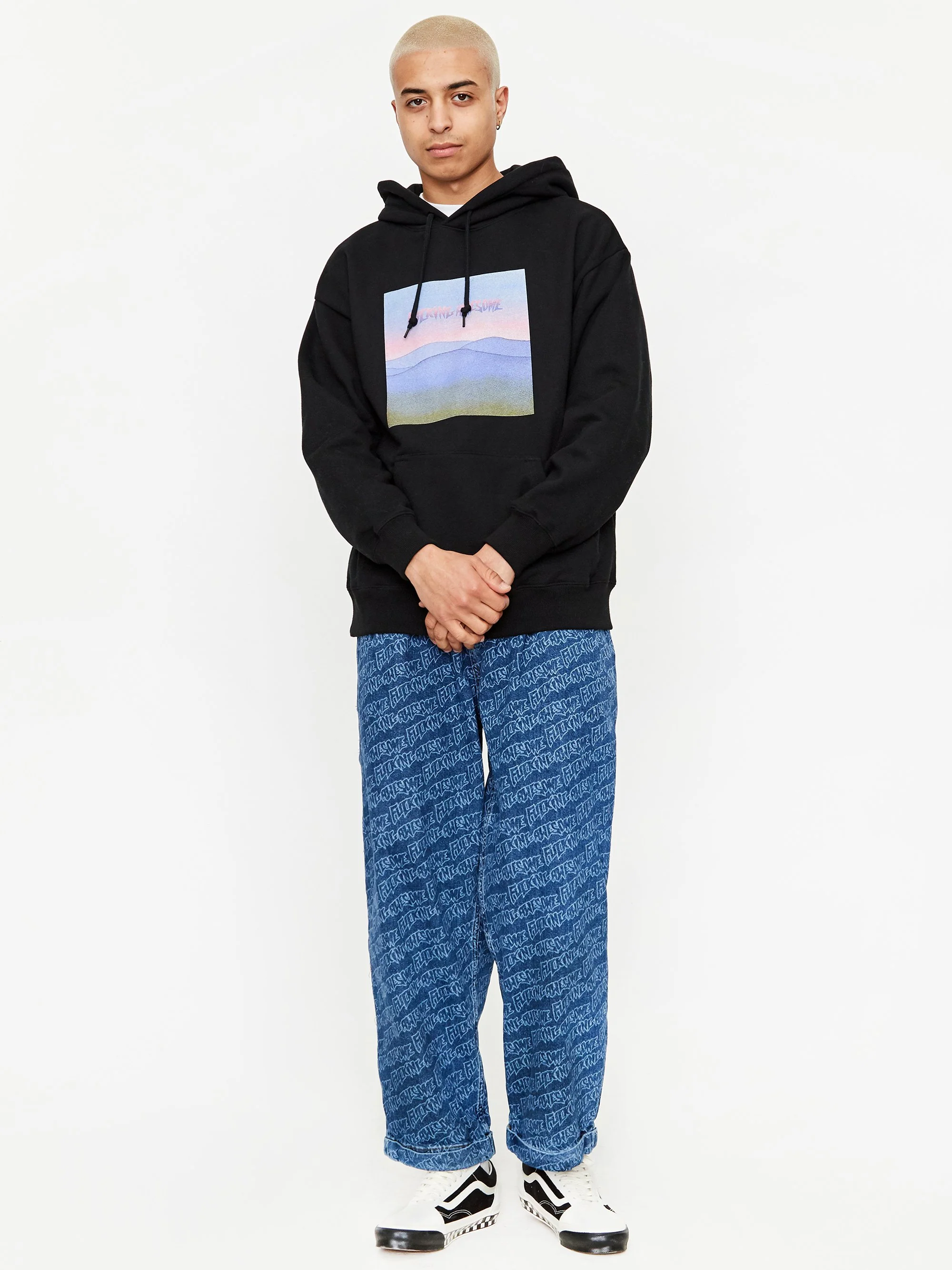 Fucking Awesome Album Hoodie - Black - Image 6