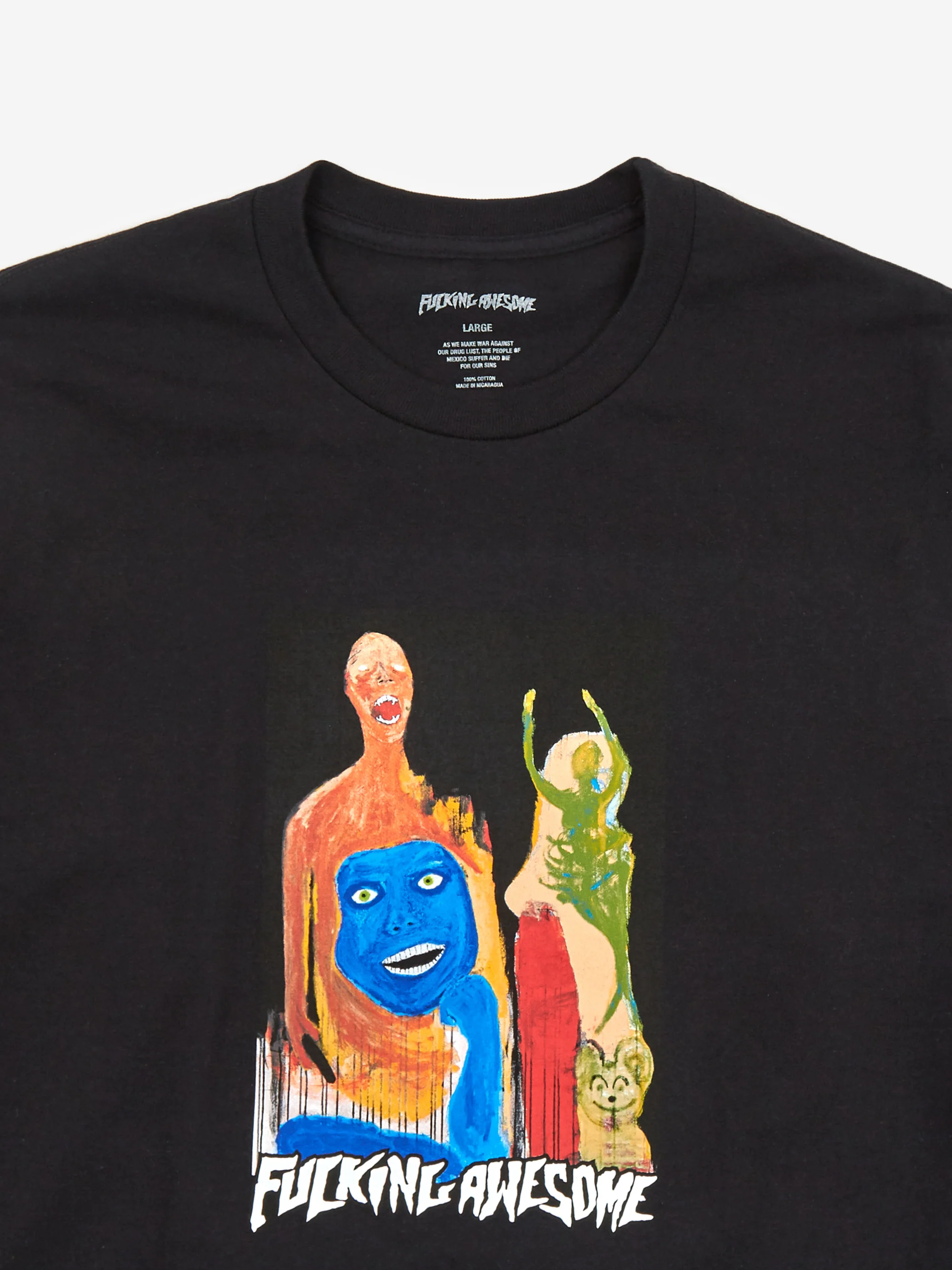 Fucking Awesome Dill Collage Longsleeve T-Shirt - Black - Image 3