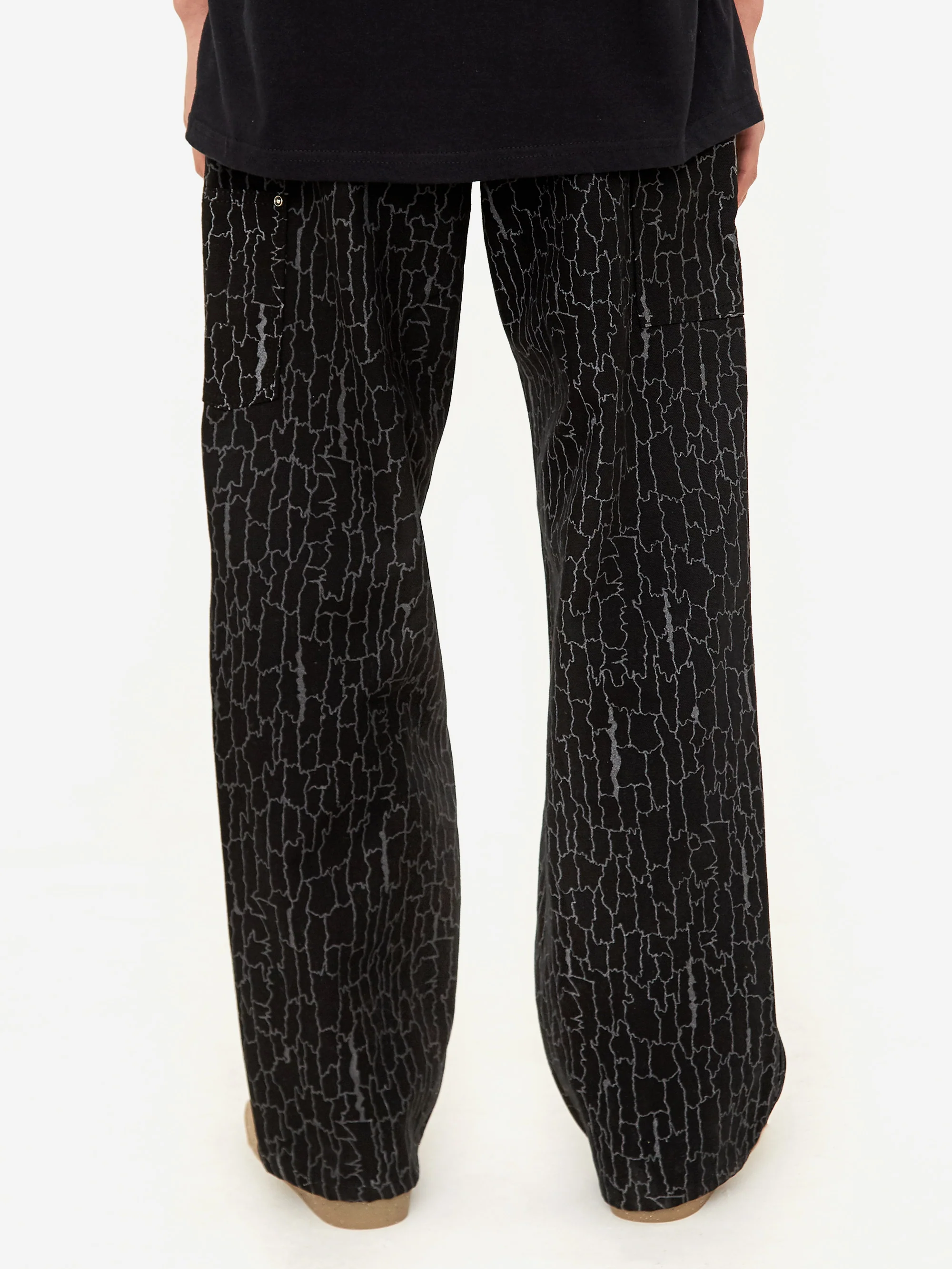 Fucking Awesome Everyday Camo Carpenter Pant - Black Reflective - Image 7