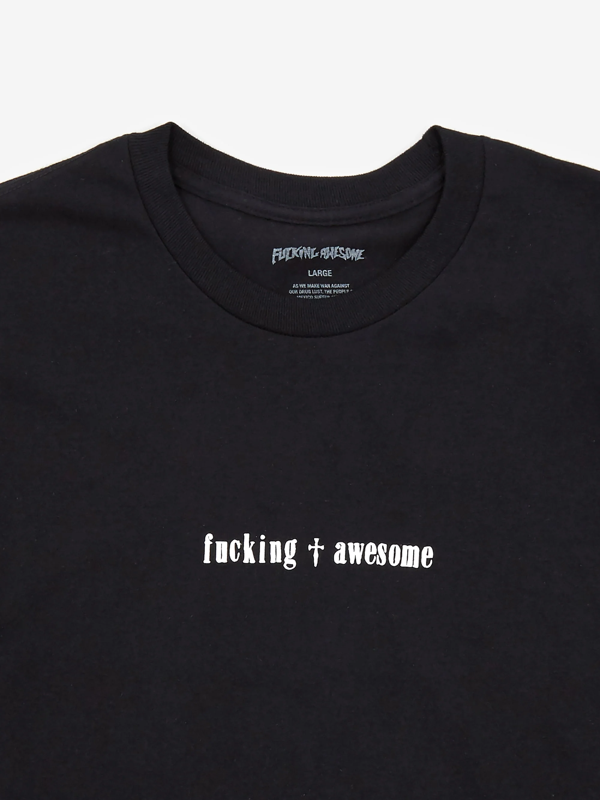 Fucking Awesome Eyes 2 Short Sleeve T-Shirt - Black - Image 3