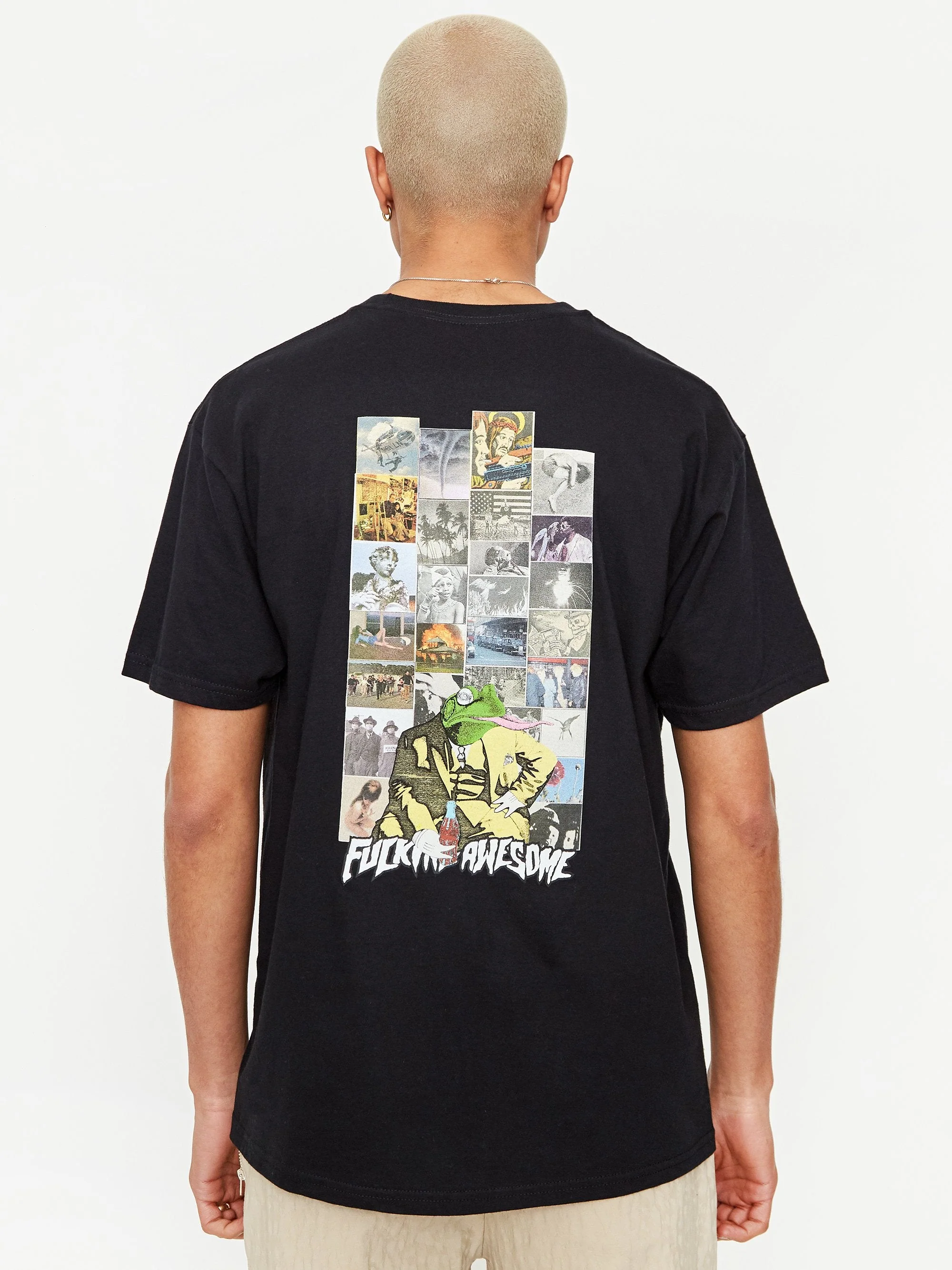 Fucking Awesome Frogman 2 Short Sleeve T-Shirt - Black - Image 3