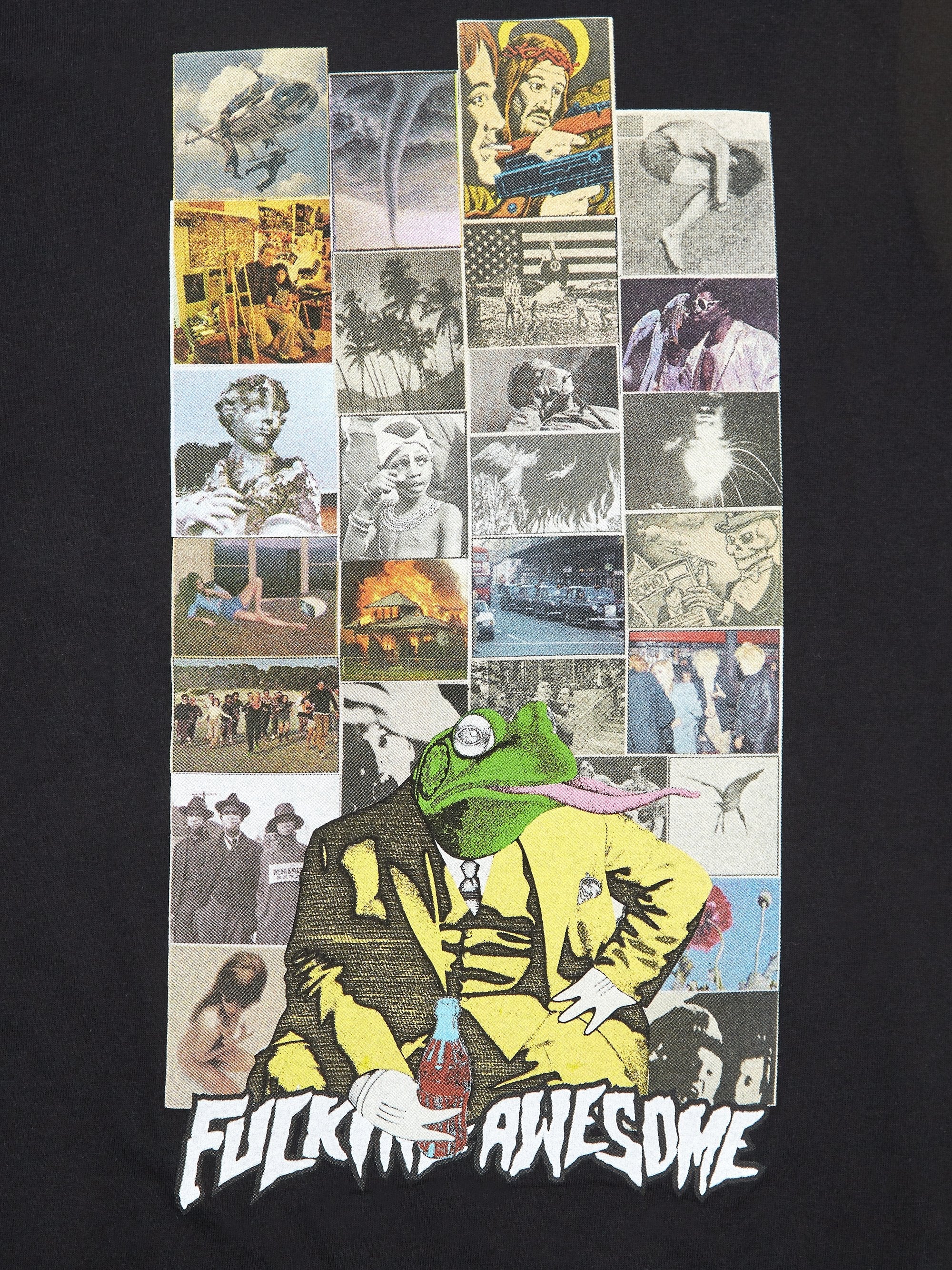 Fucking Awesome Frogman 2 Short Sleeve T-Shirt - Black - Image 4