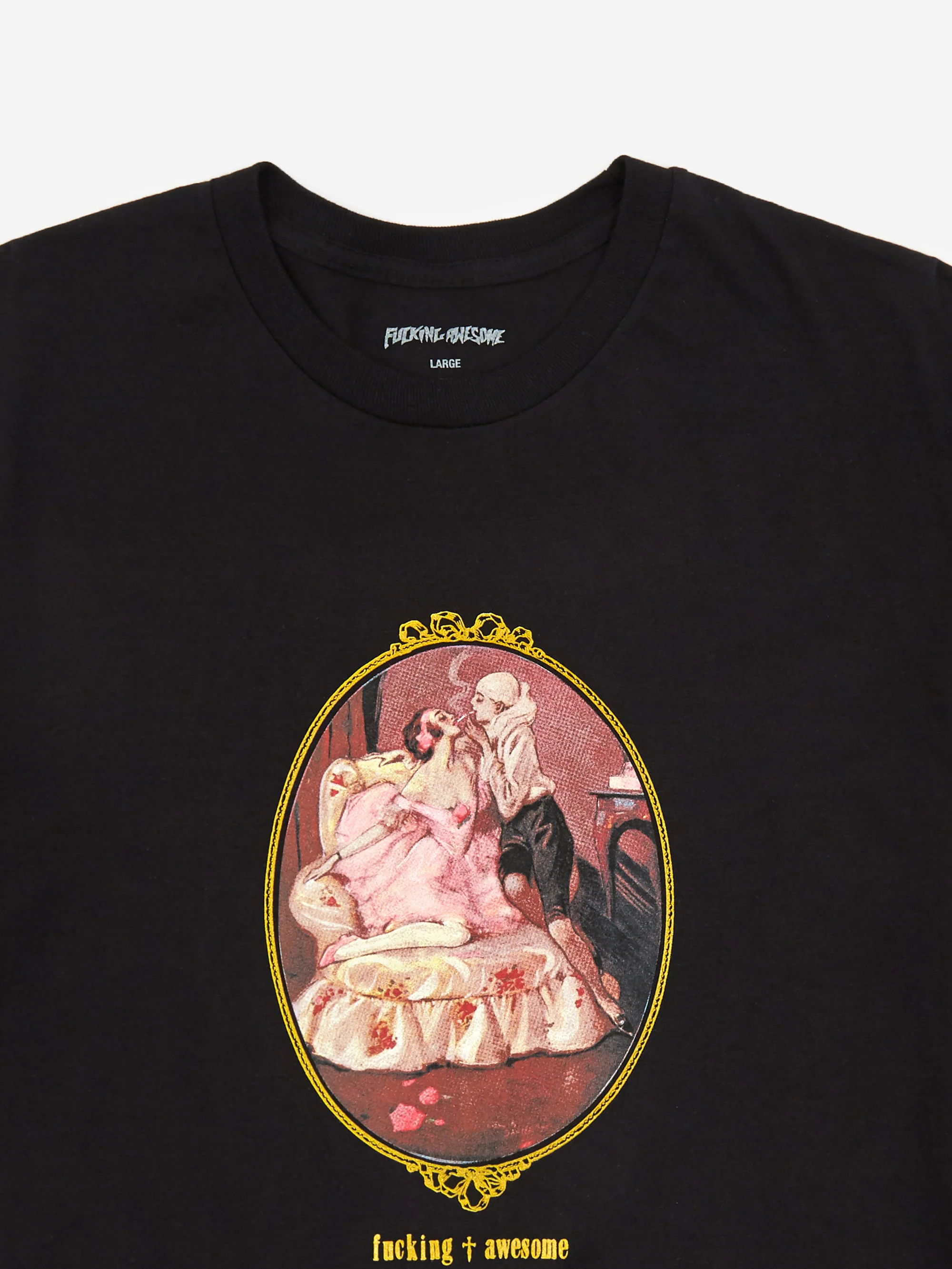 Fucking Awesome Liason Shortsleeve T-Shirt - Black - Image 3