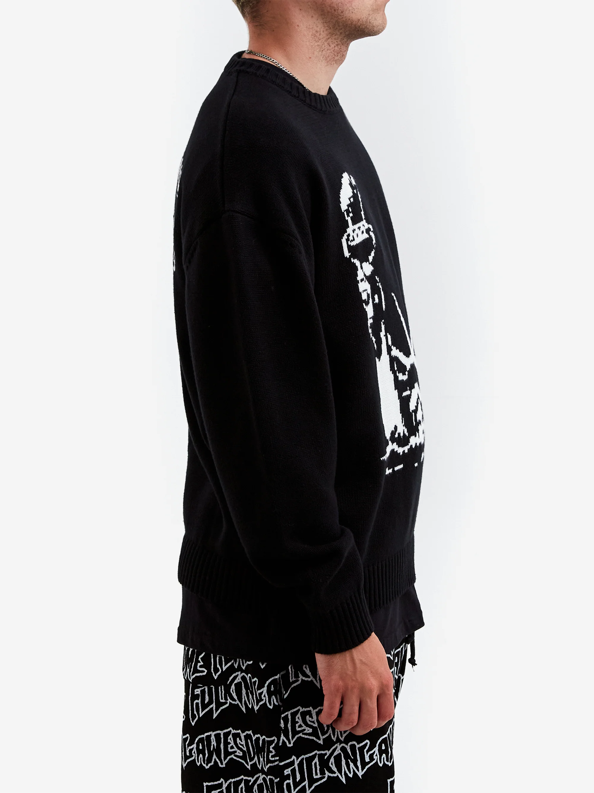 Fucking Awesome Liberty Sweater - Black - Image 5