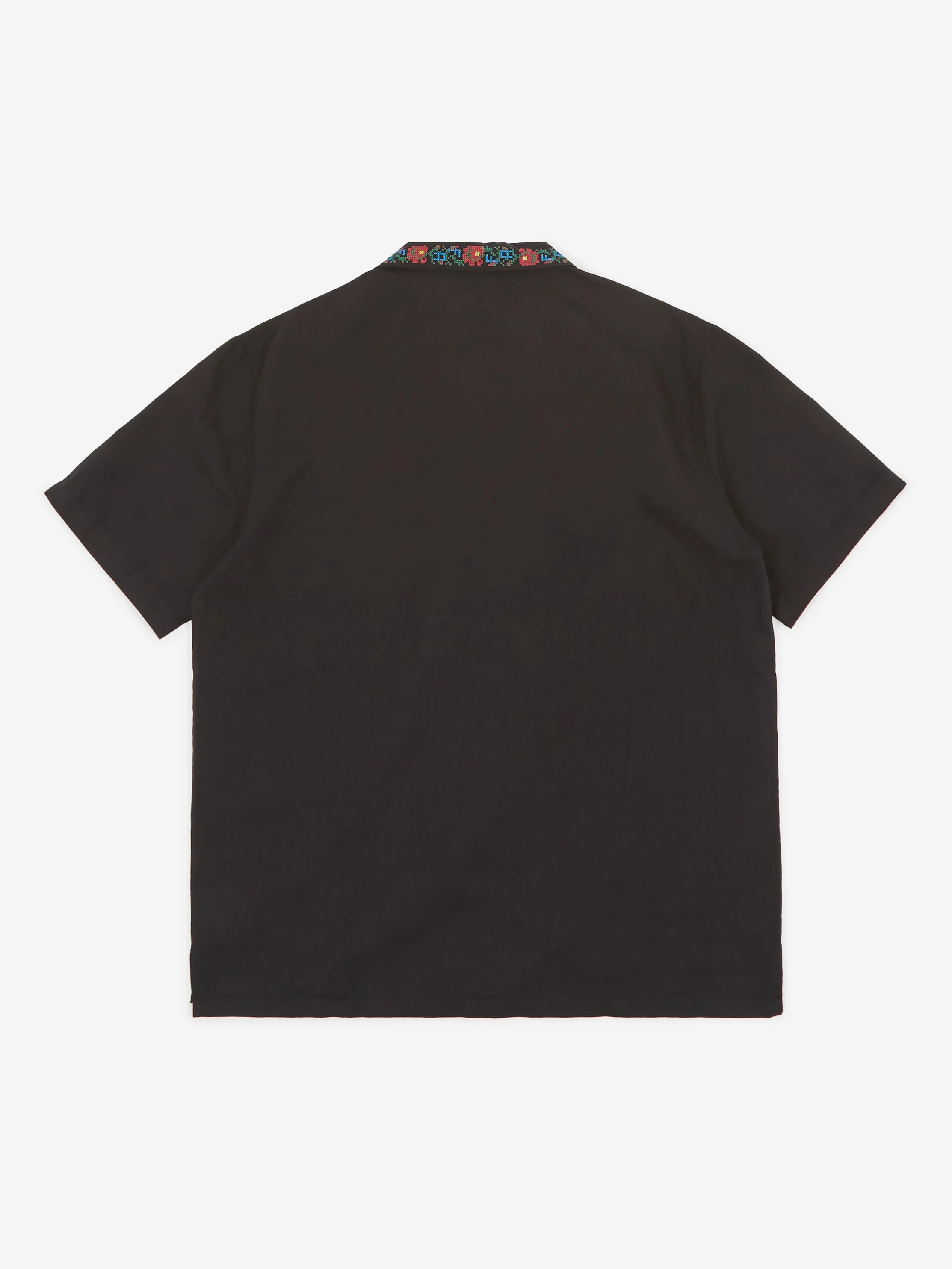 Fucking Awesome Linen Tetris Club Shirt - Black - Image 4
