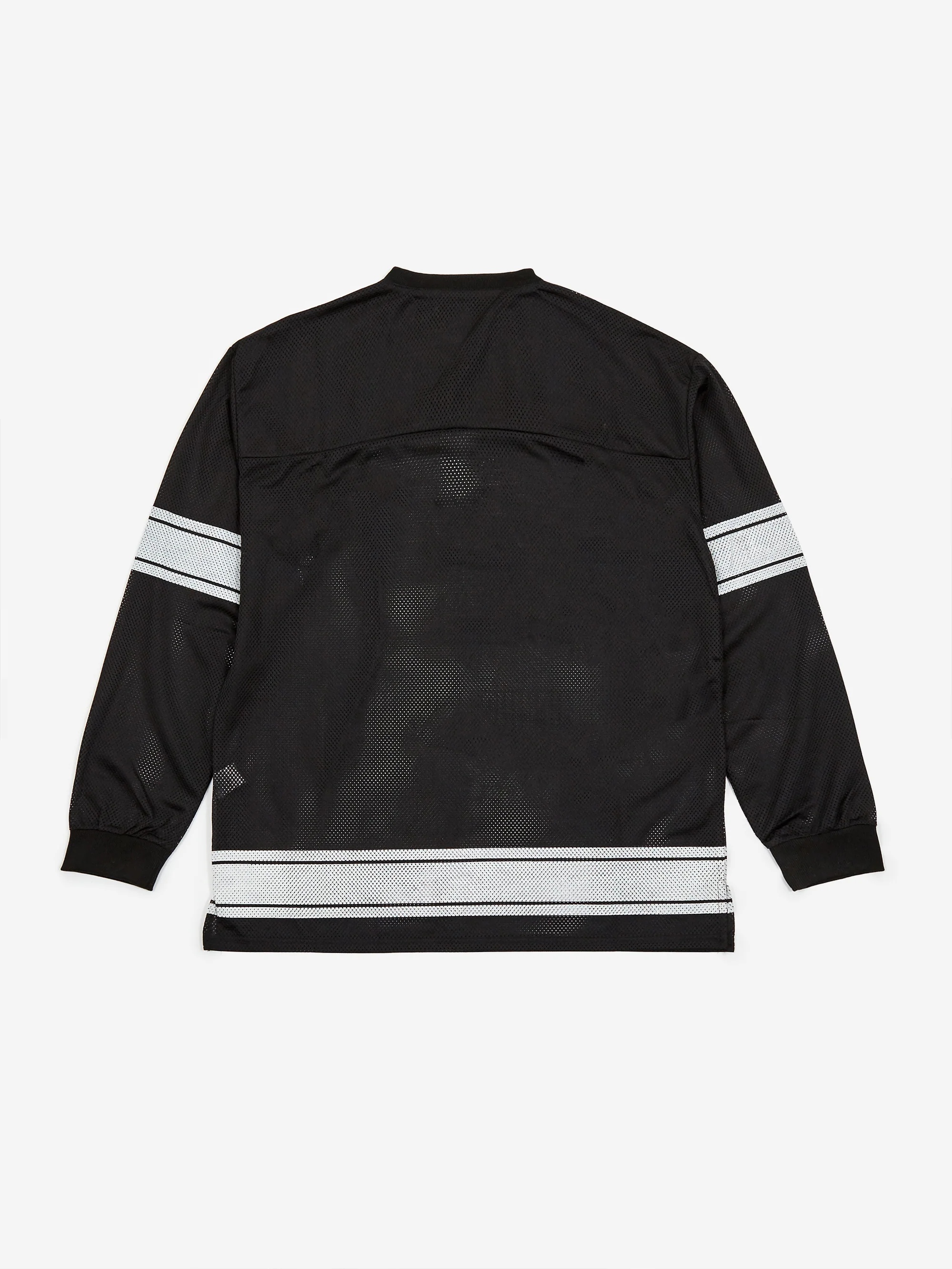 Fucking Awesome Longsleeve Hockey Jersey - Black/White - Image 6