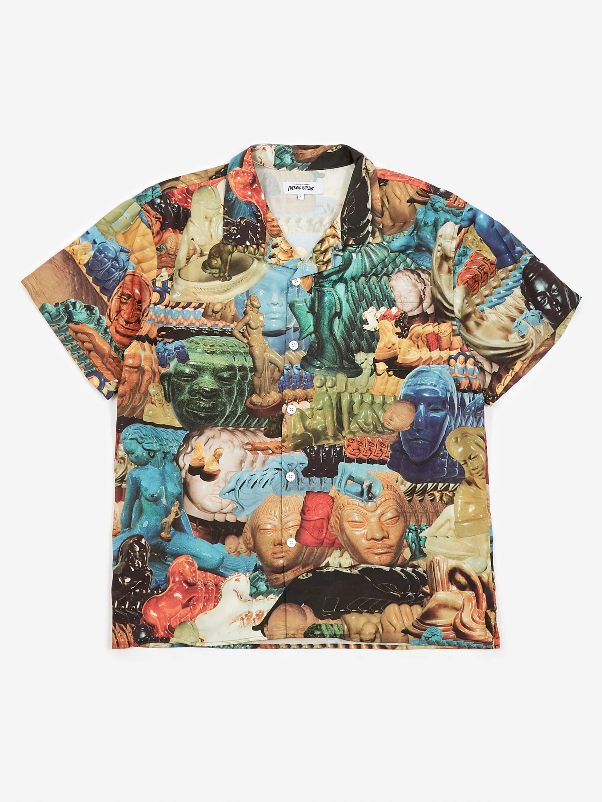 Fucking Awesome Mask Club Shortsleeve Shirt - Multi