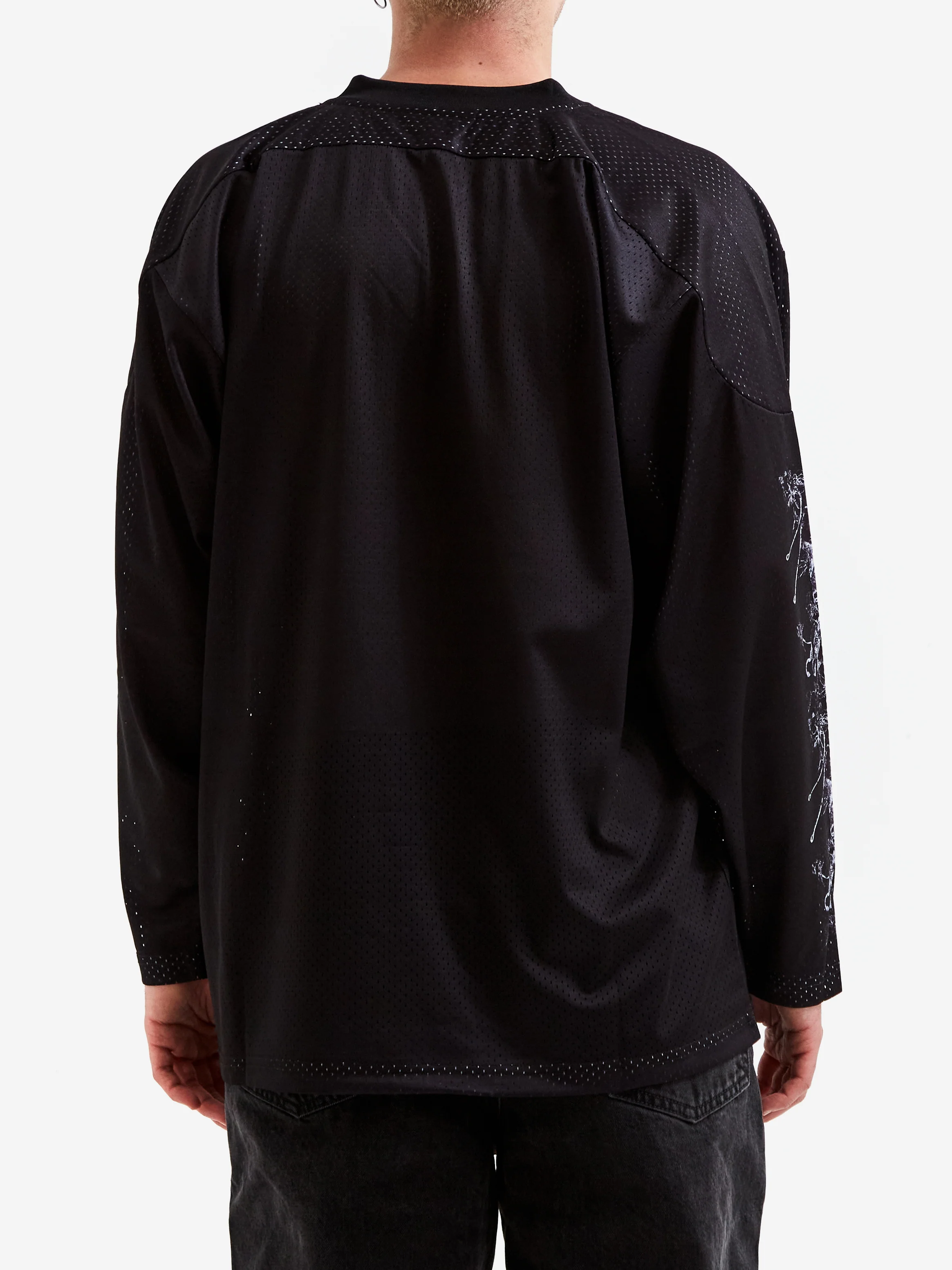 Fucking Awesome Nightmare Hockey Jersey - Black - Image 6