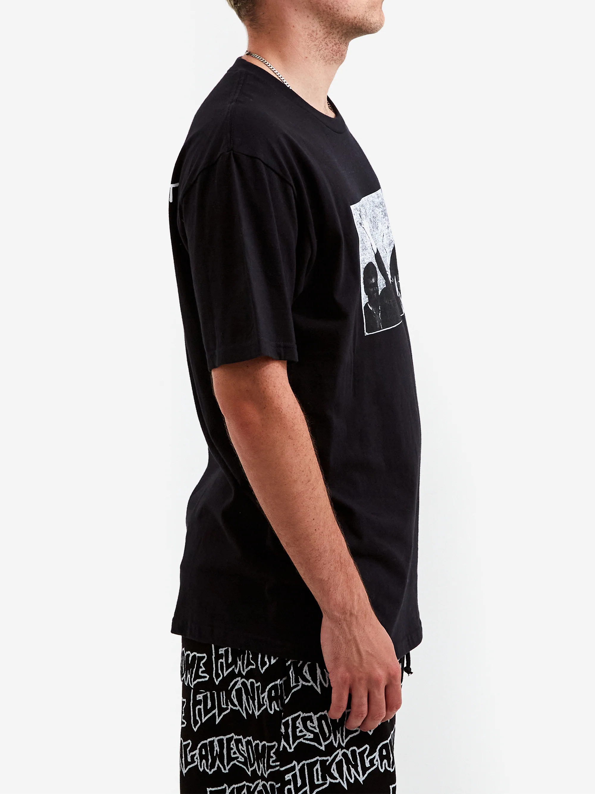 Fucking Awesome Nobody For President T-Shirt - Black - Image 5