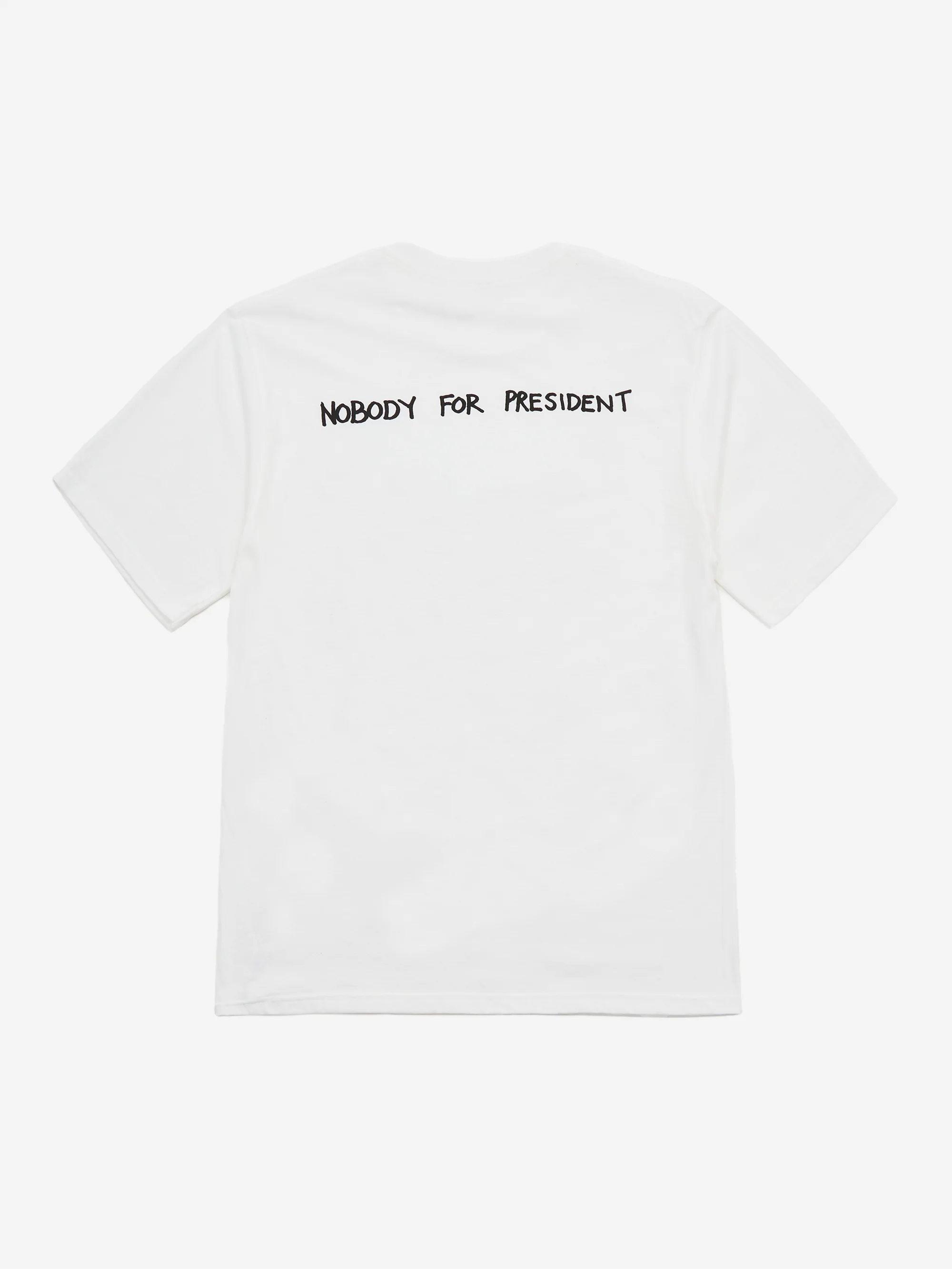 Fucking Awesome Nobody For President T-Shirt - White - Image 4